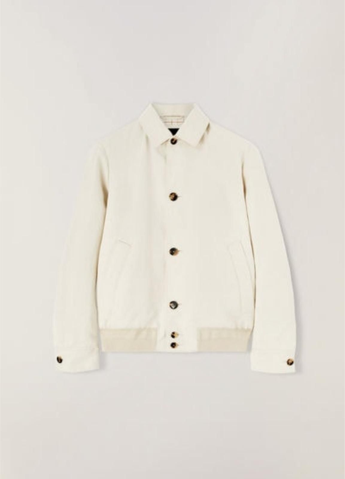Loro Piana o1w1db10724 Bomber Jacket In Neutrals Size US M / EU 48-50 / 2 - 1 Preview
