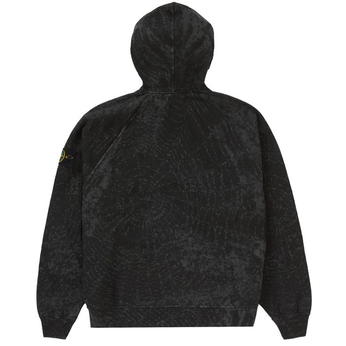 Supreme Supreme Stone Island Hooded Sweatshirt XXL Black Spider