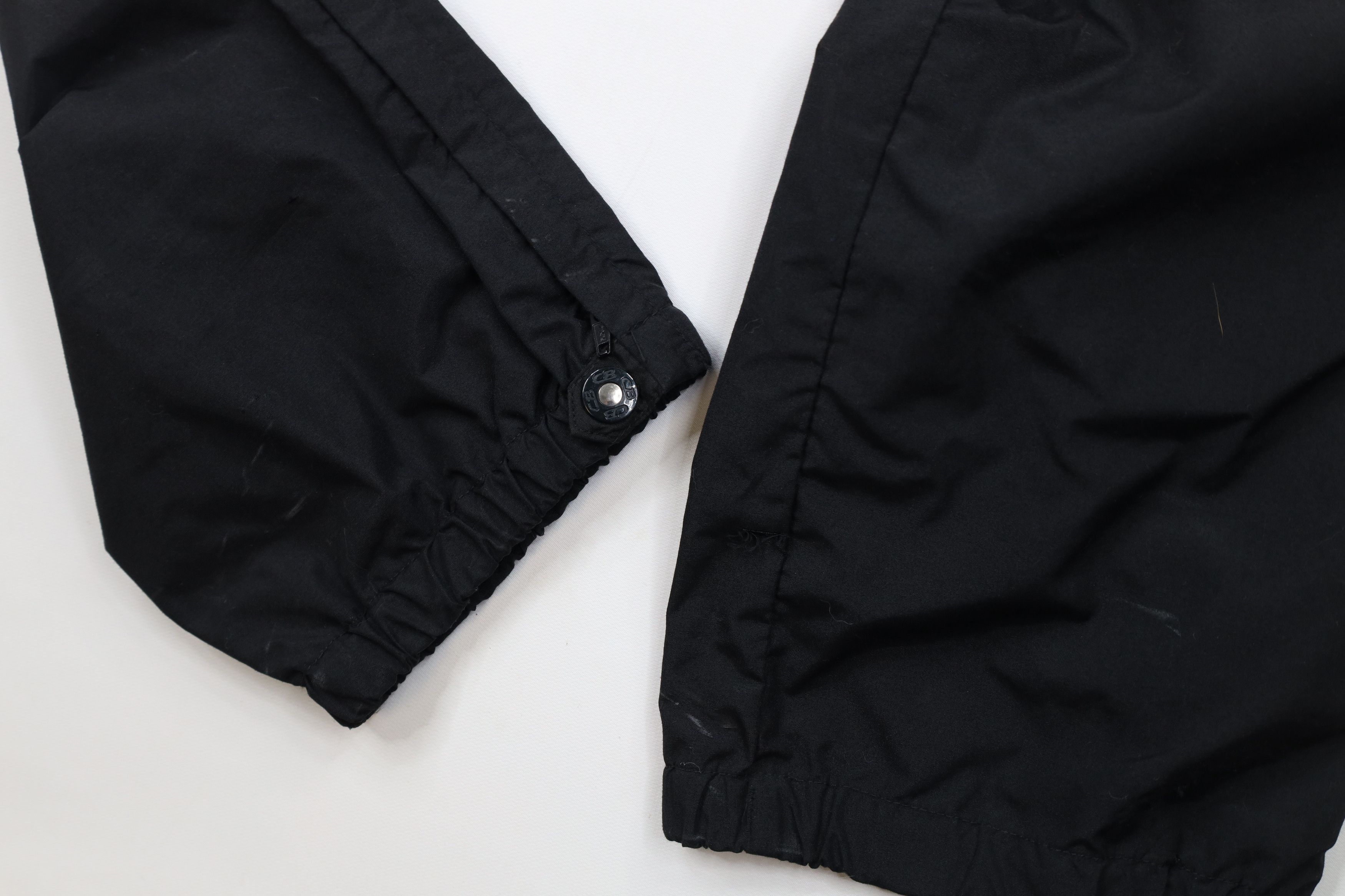 Vintage Vintage 80s Streetwear Rain Pants Joggers Black USA Size US 36 / EU 52 - 6 Thumbnail