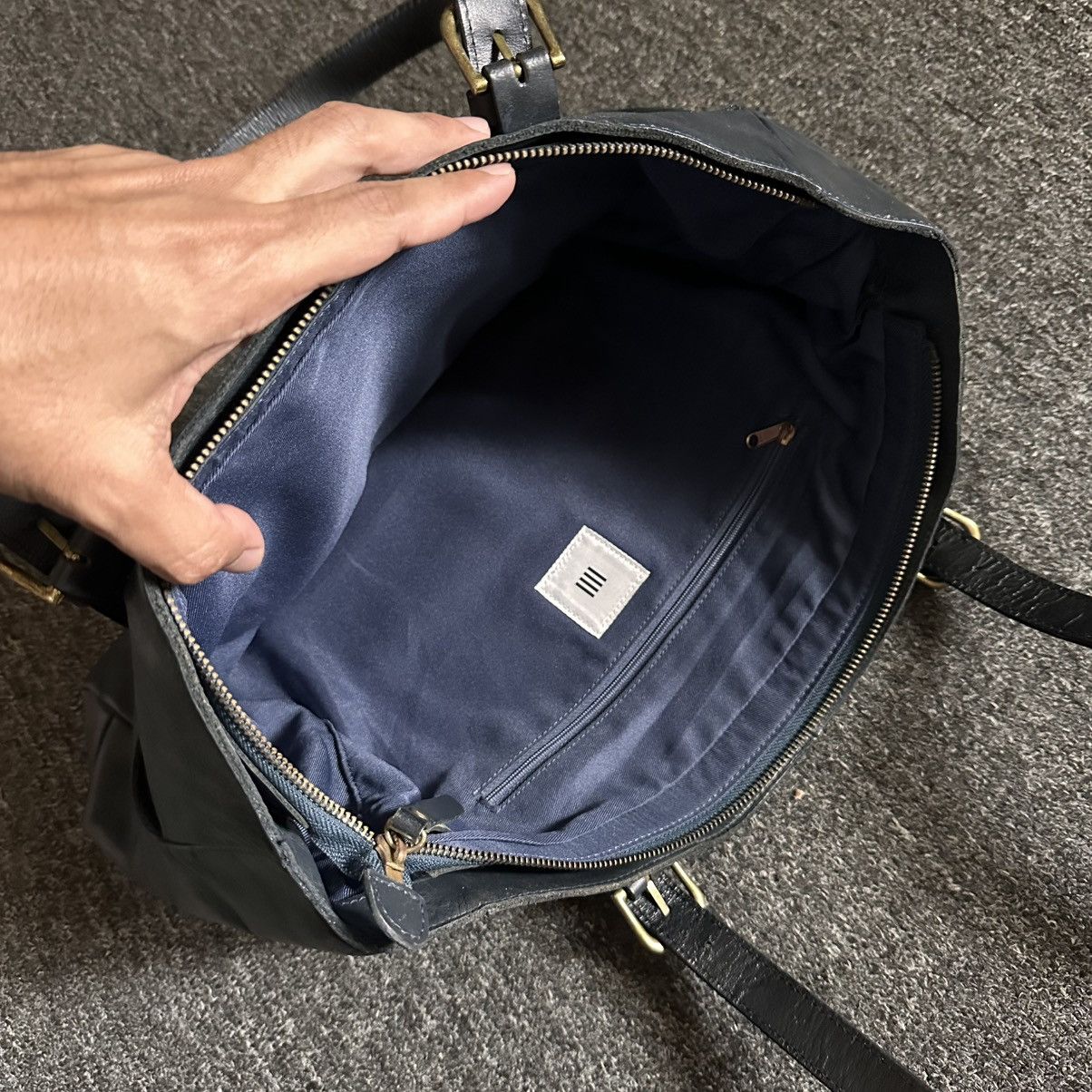 Genuine Leather JAPAN GENUINE LEATHER HANDCRAFT SHOPPING/TOTE BAG Size ONE SIZE - 9 Thumbnail