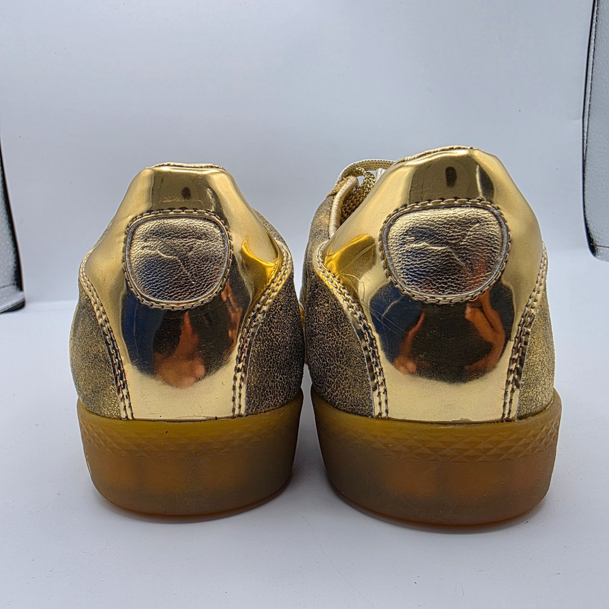 Puma Puma Match Lo Gold Womens Size 8.5 Sneaker Shoes Casual Walk Size US 8.5 / IT 38.5 - 5 Thumbnail