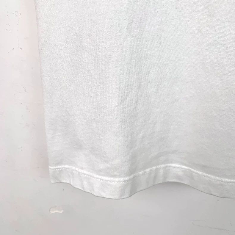 Givenchy Givenchy White Logo Letter Print Cotton Crew Neck Short Sl Size US M / EU 48-50 / 2 - 5 Thumbnail