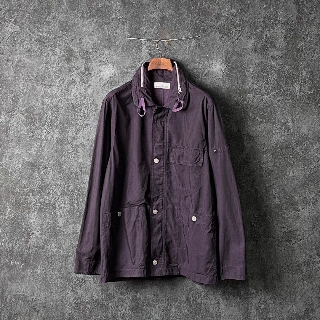 Stone Island Stone Island Cargo Purple Light Jacket l Men Size US L / EU 52-54 / 3 - 1 Thumbnail