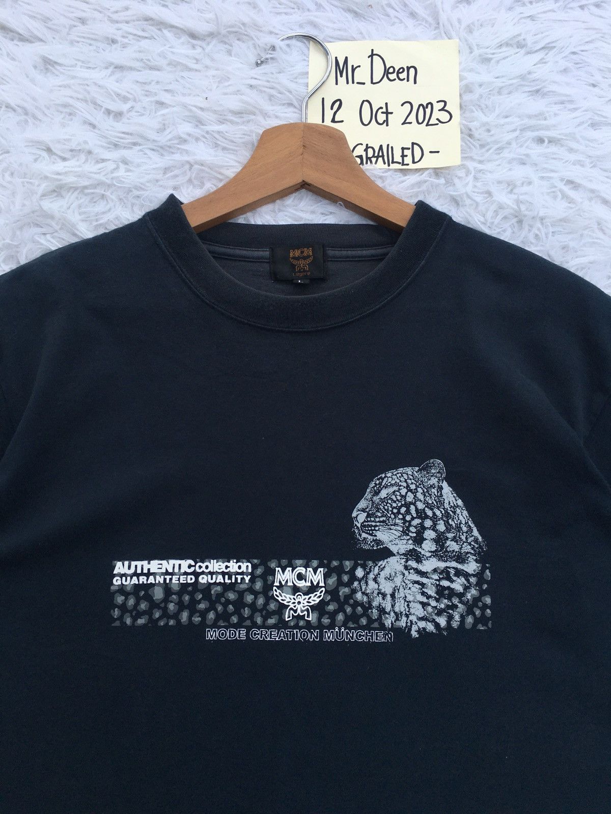 MCM Vintage MCM Logo Tshirt Size US L / EU 52-54 / 3 - 6 Thumbnail