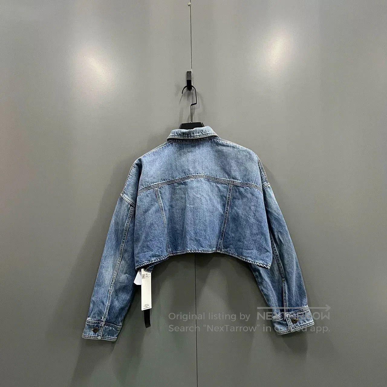 Valentino valentino denim cropped jacket. Size M / US 6-8 / IT 42-44 - 2 Thumbnail