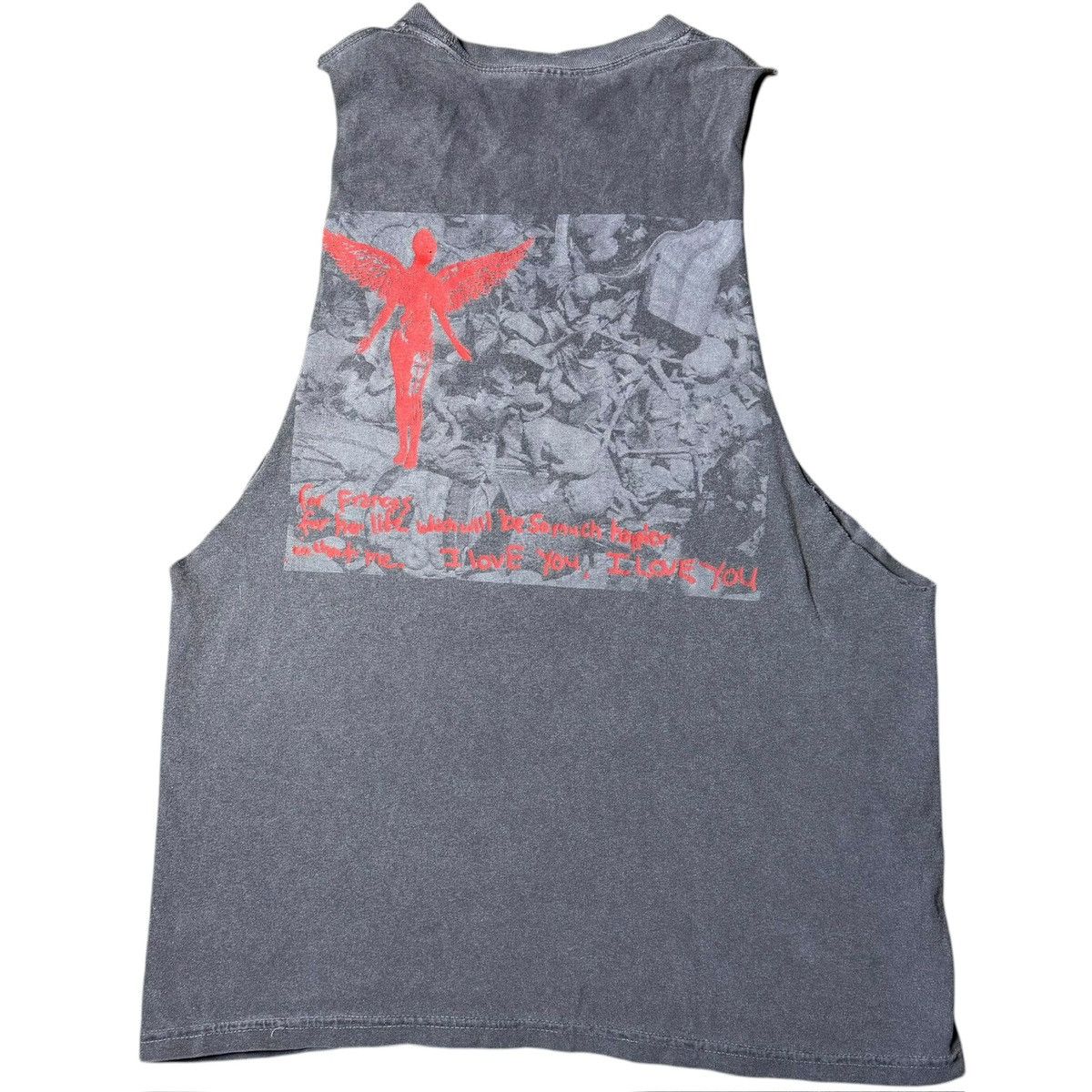 Comfort Colors Nirvana Nevermind Graphic Tank Top Size US M / EU 48-50 / 2 - 2 Thumbnail