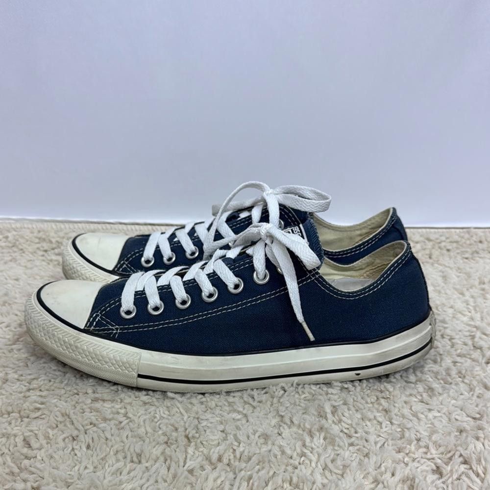 Converse Navy and White Sneakers