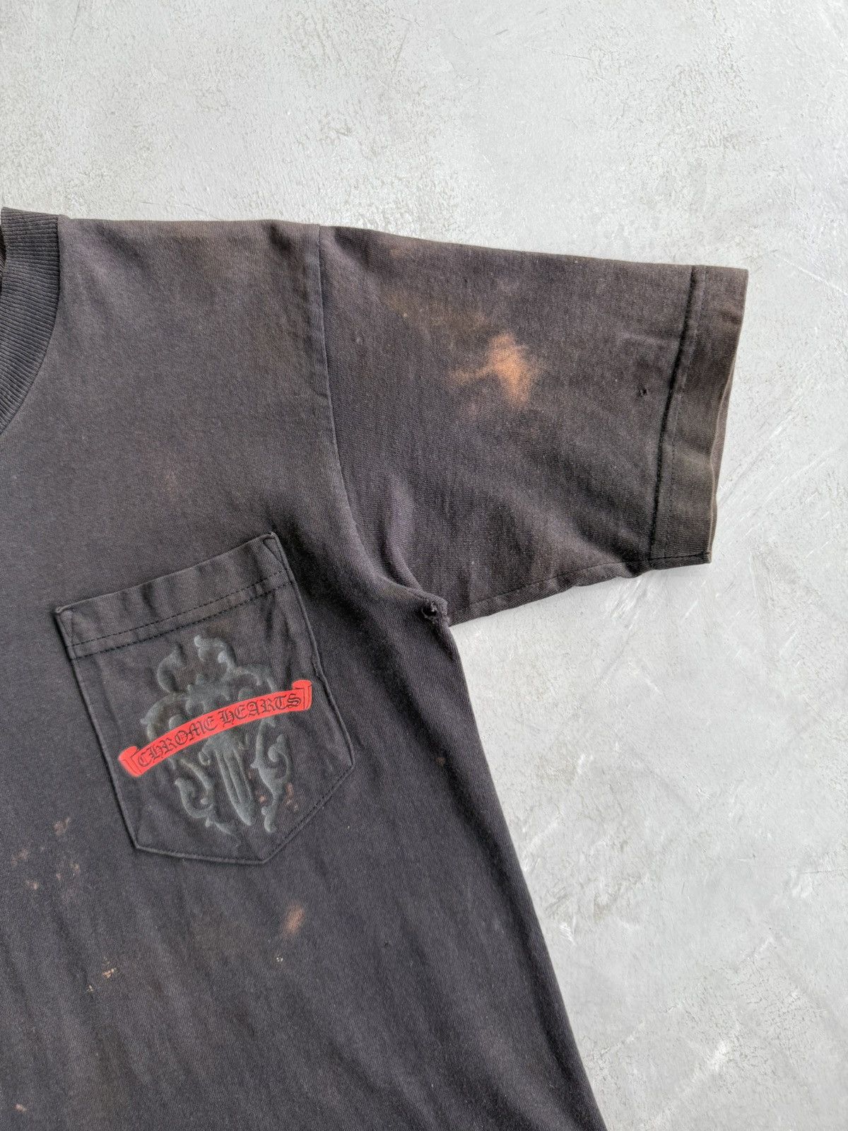 Chrome Hearts Trashed 90s - Tonal Dagger FCK YOU Tee Size US S / EU 44-46 / 1 - 6 Thumbnail