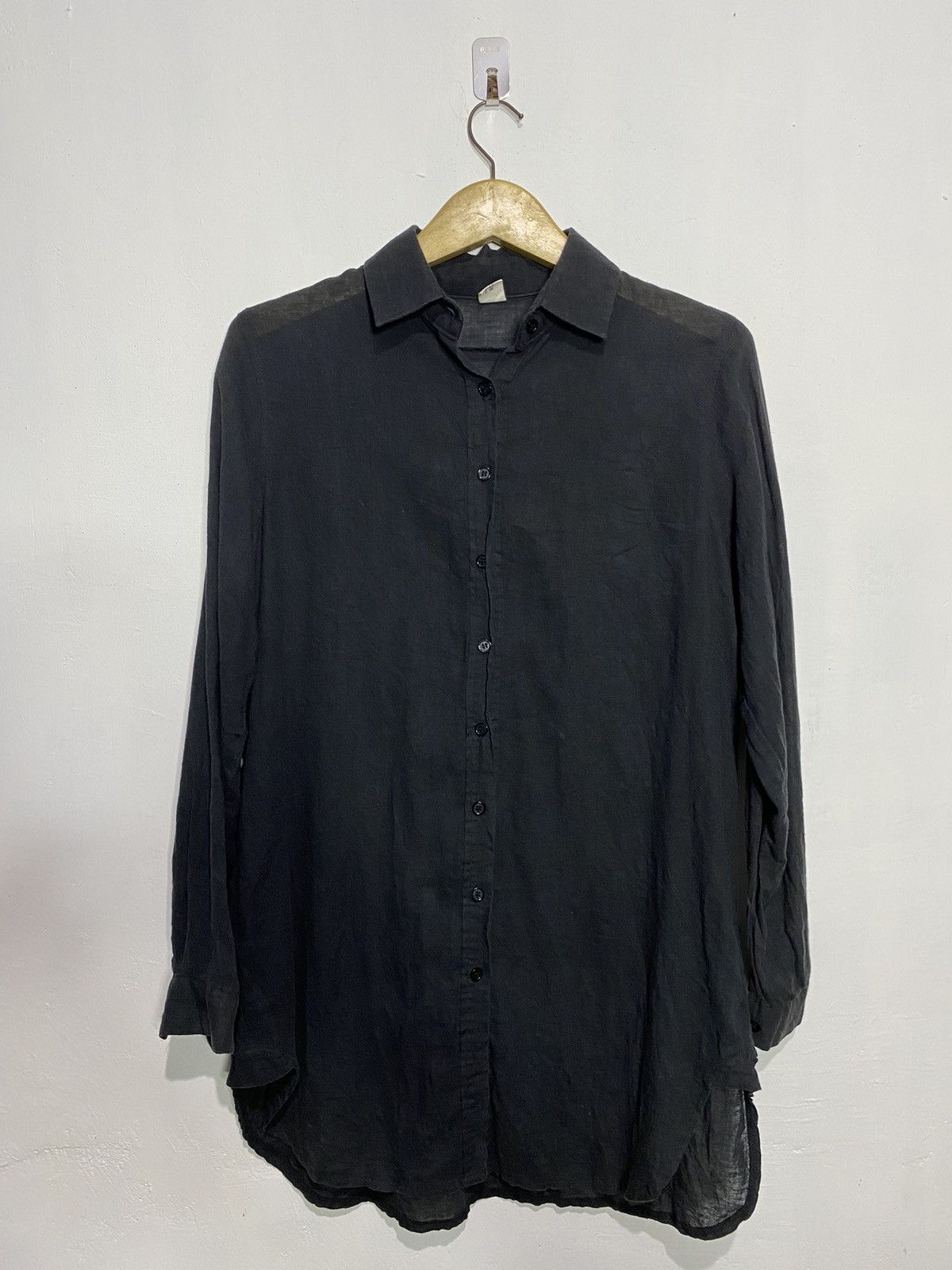 20471120 Yeon plus backhit poem button up shirts korean style Size US XL / EU 56 / 4 - 5 Thumbnail