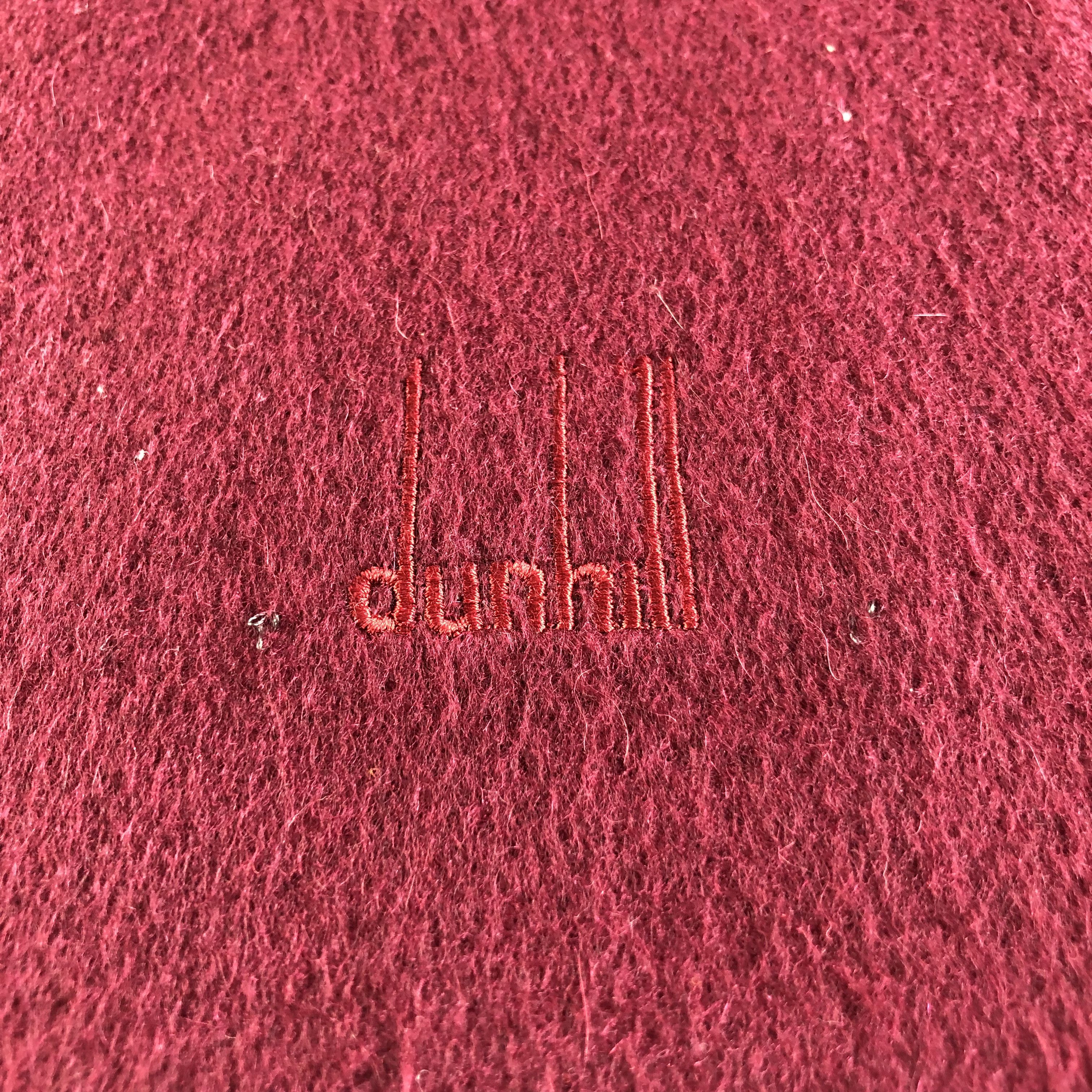 Alfred Dunhill Dunhill Cashmere Scarf Muffler Neckwear V2163 Size ONE SIZE - 5 Thumbnail