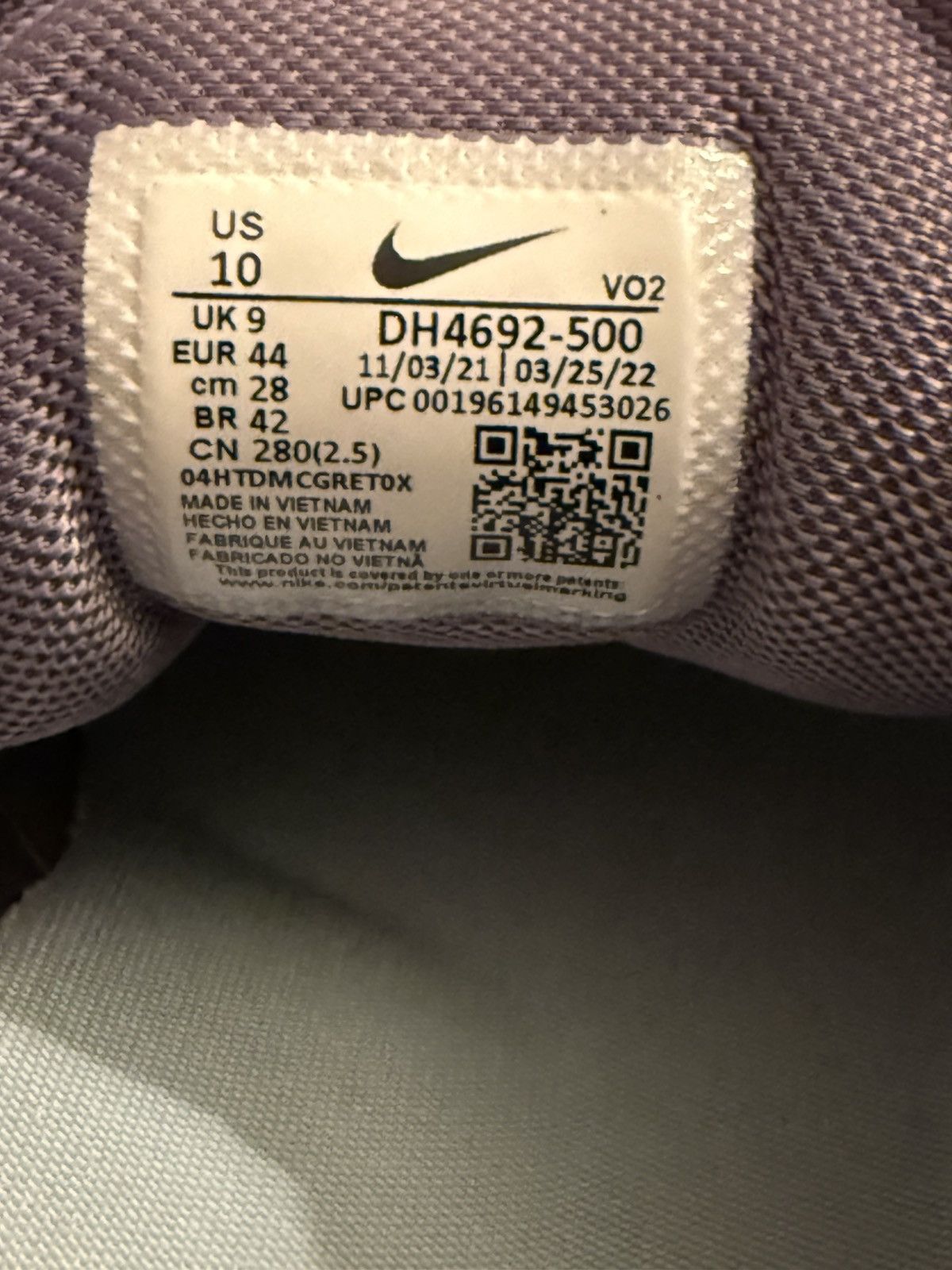 NOCTA NOCTA Hot Step Air Terra (Violet Haze) Size US 10 / EU 43 - 6 Thumbnail