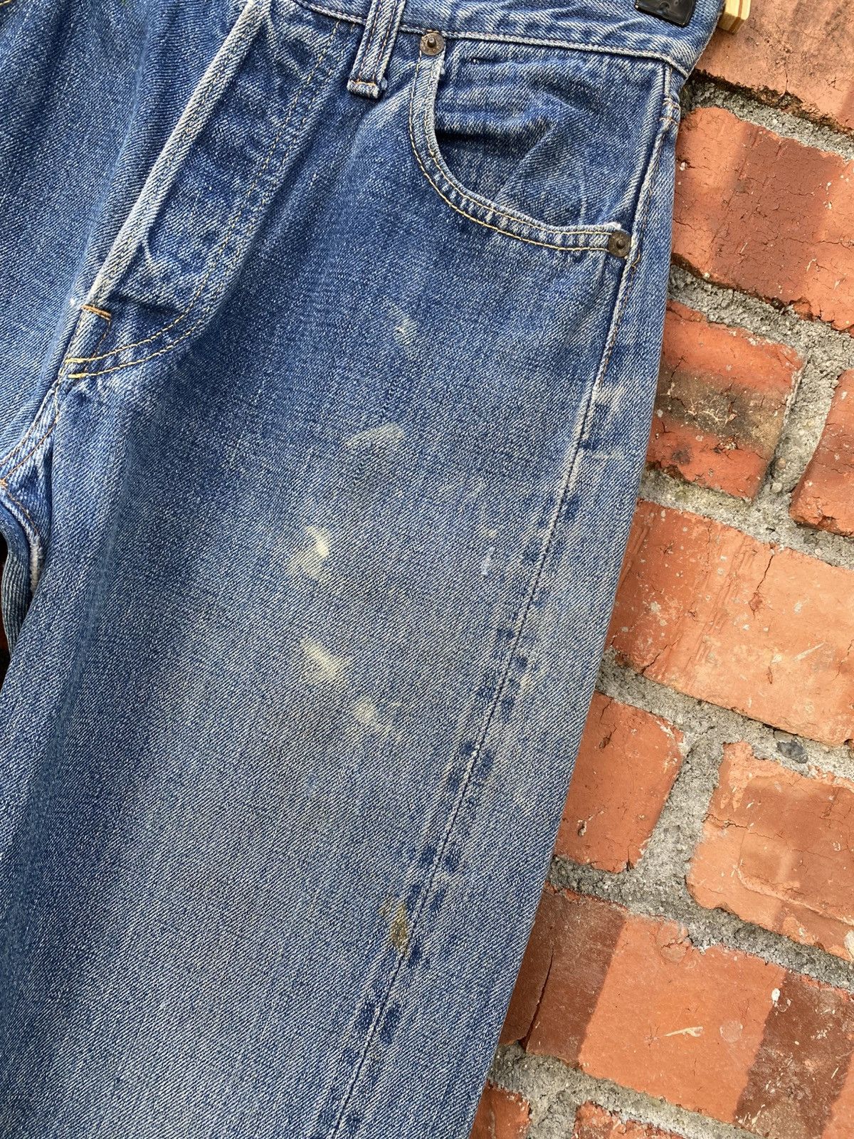 Levi's × Levi's Vintage Clothing × Vintage W28x33 vintage levi's 501 redline 60s big E distressed Size US 28 / EU 44 - 6 Thumbnail