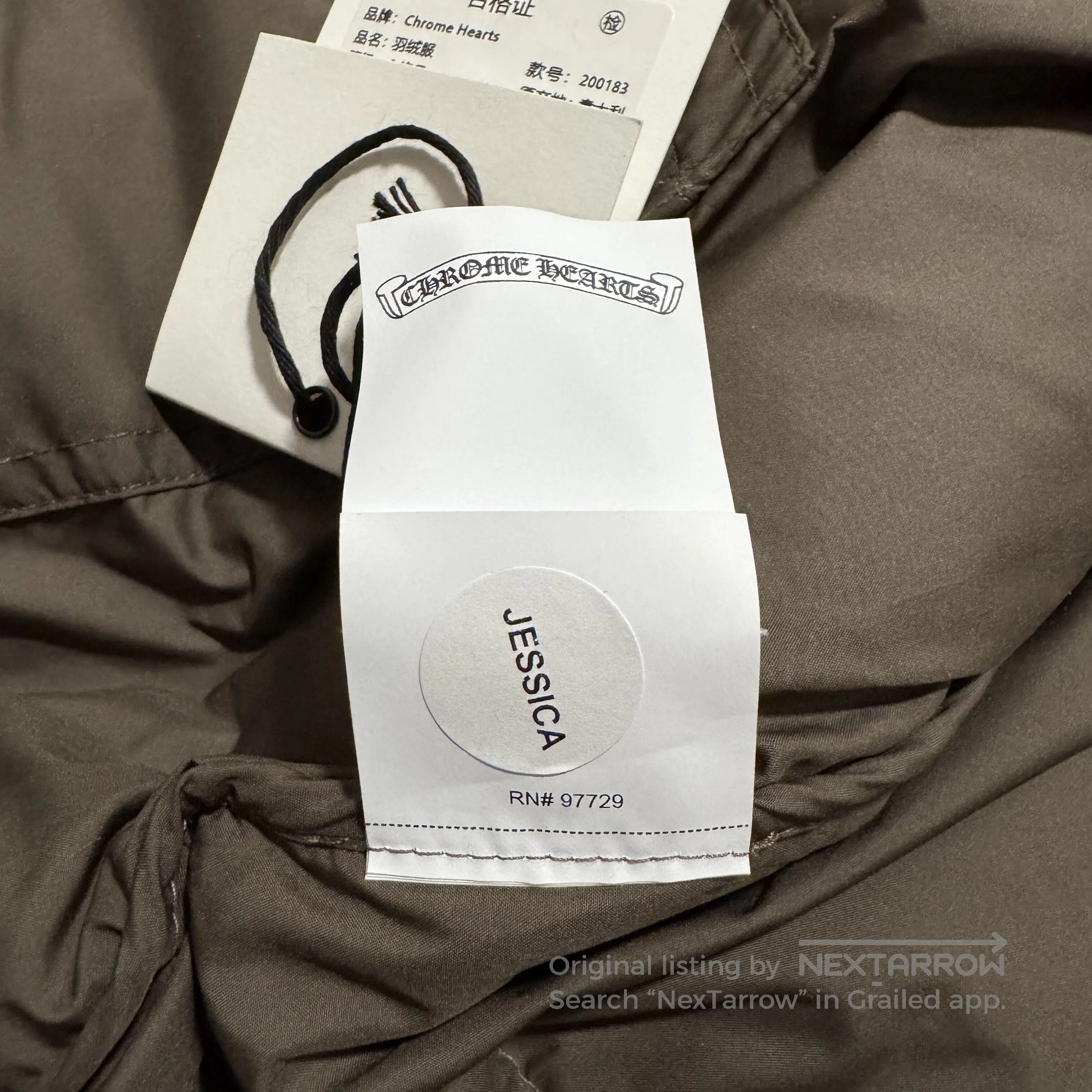 Chrome Hearts chrome hearts olive green puffer jacket. Size US L / EU 52-54 / 3 - 9 Thumbnail