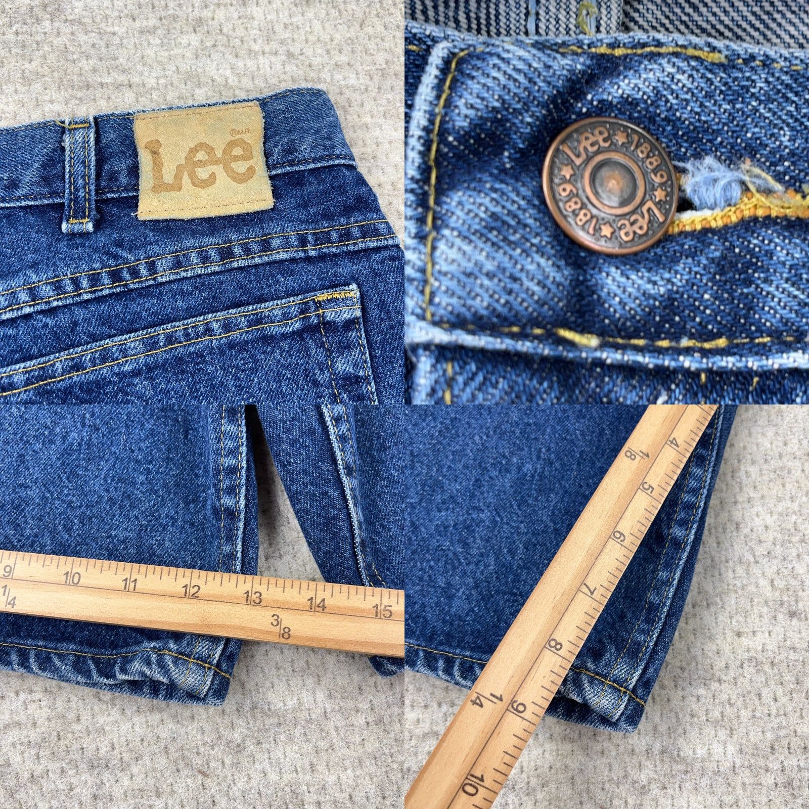 Lee VINTAGE Lee Shorts Mens 40 Denim Relaxed 5-Pocket Blue 90s Jeans Size US 40 / EU 56 - 8 Thumbnail