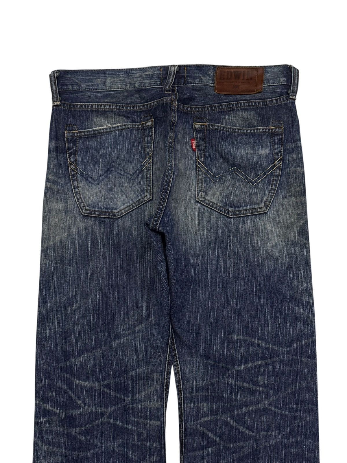 Edwin Vintage 00s Edwin 403XV Denim jeans | Japan Market | W35 Size US 35 - 5 Thumbnail