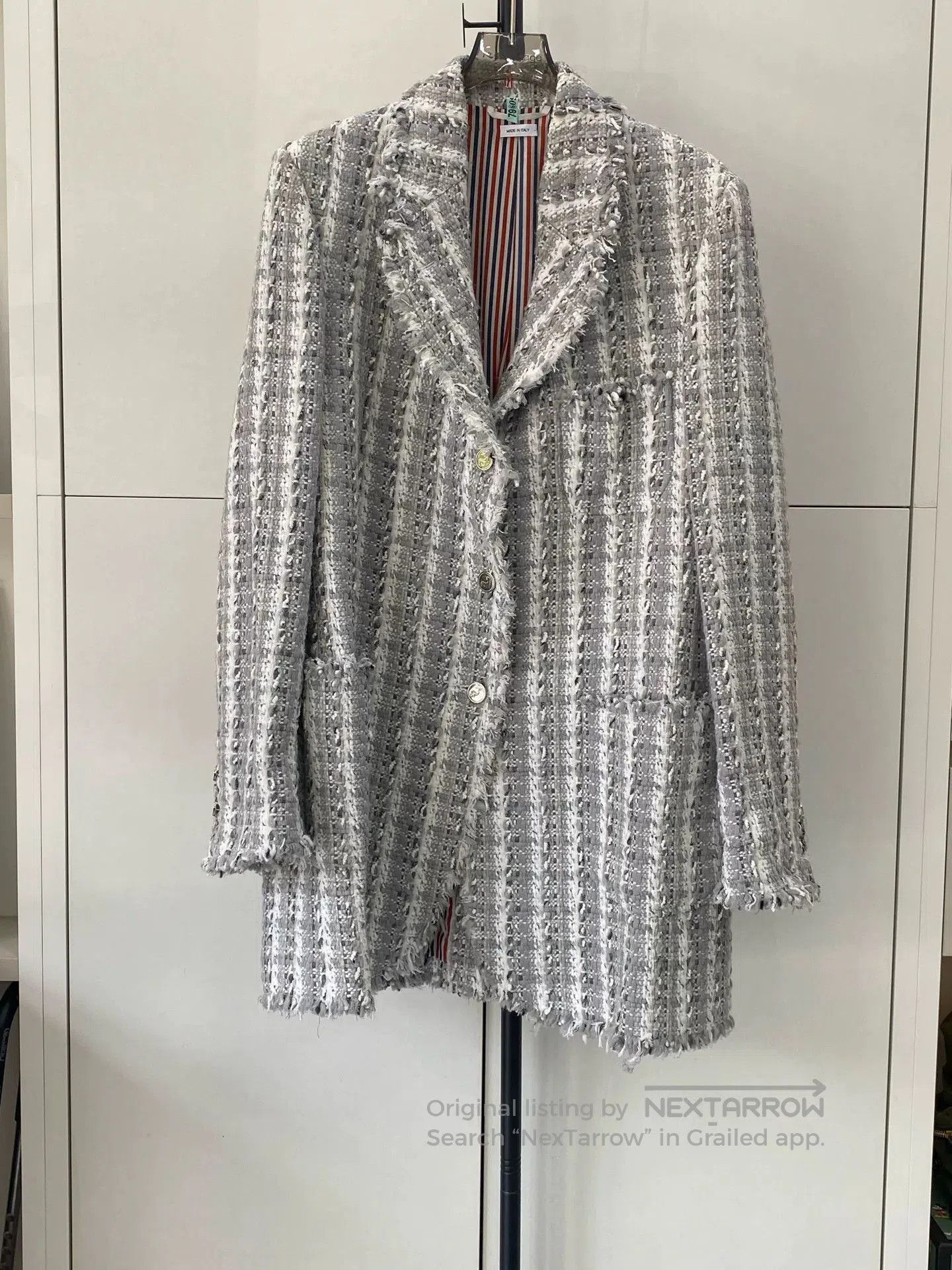Thom Browne thom browne women's oversized checked coat. Size US L / EU 52-54 / 3 - 1 Thumbnail