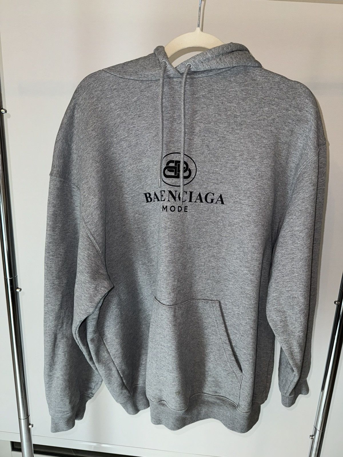 Balenciaga Grey Balenciaga Hoodie Grailed