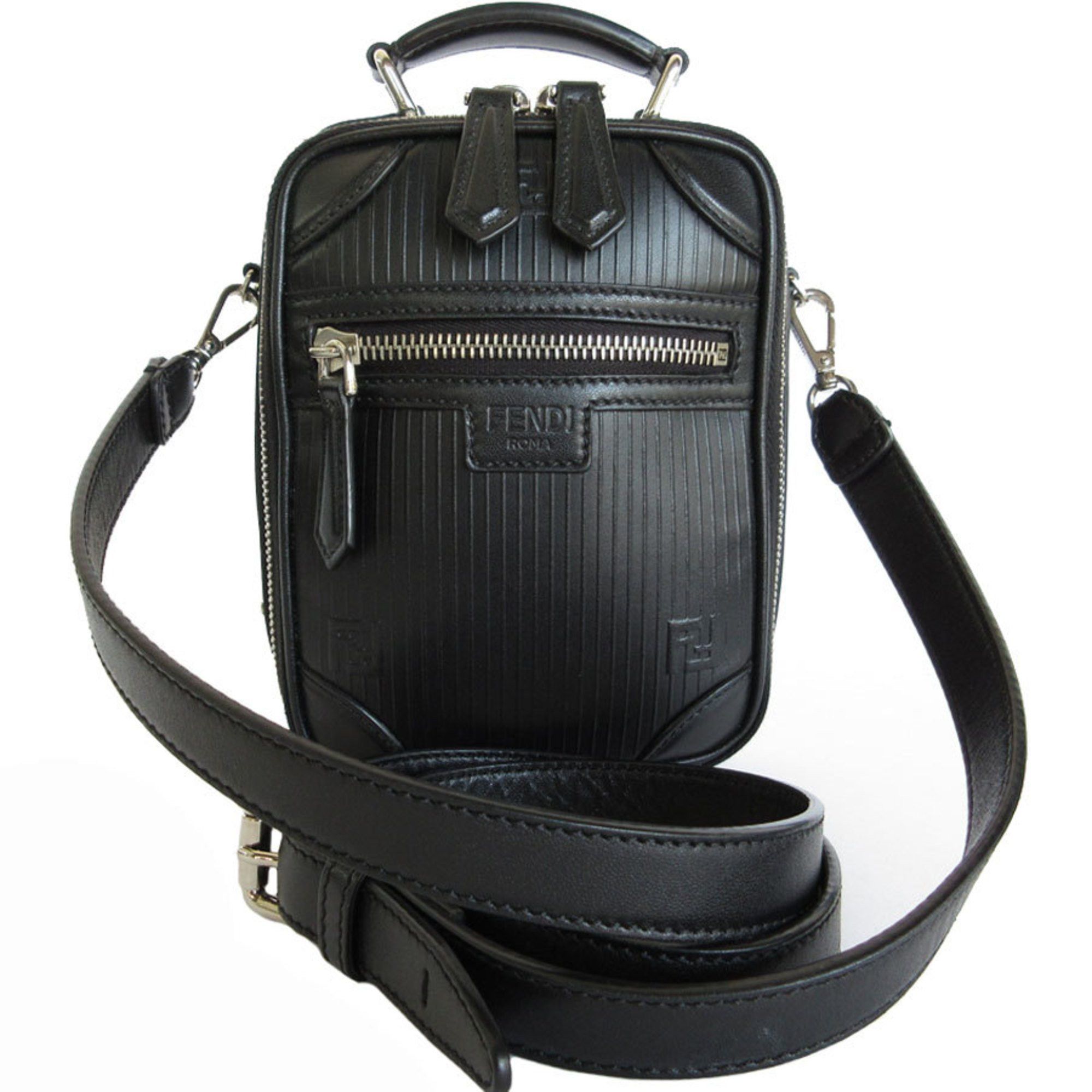 Leather Fendi Bags Mens Fendi Belt Bag Brown Nappa Leather Belt Bag