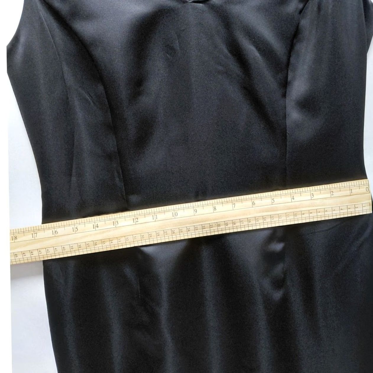 Adrianna Papell ADRIANNA PAPELL Occasions Black Solid Long Dress Size 10 Size L / US 10 / IT 46 - 4 Thumbnail