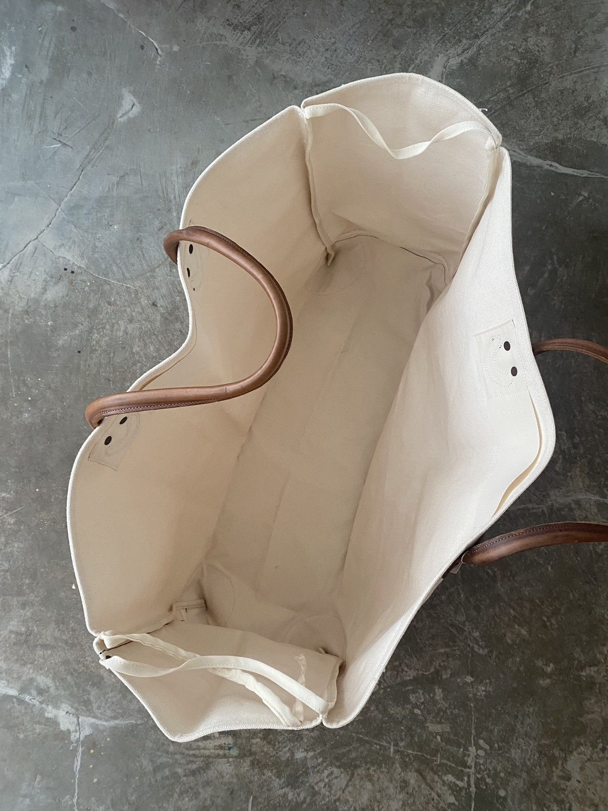 Kapital Kountry Kapital Kountry No.4 Canvas Smiley Milk Bag Visvim CPFM Size ONE SIZE - 7 Thumbnail