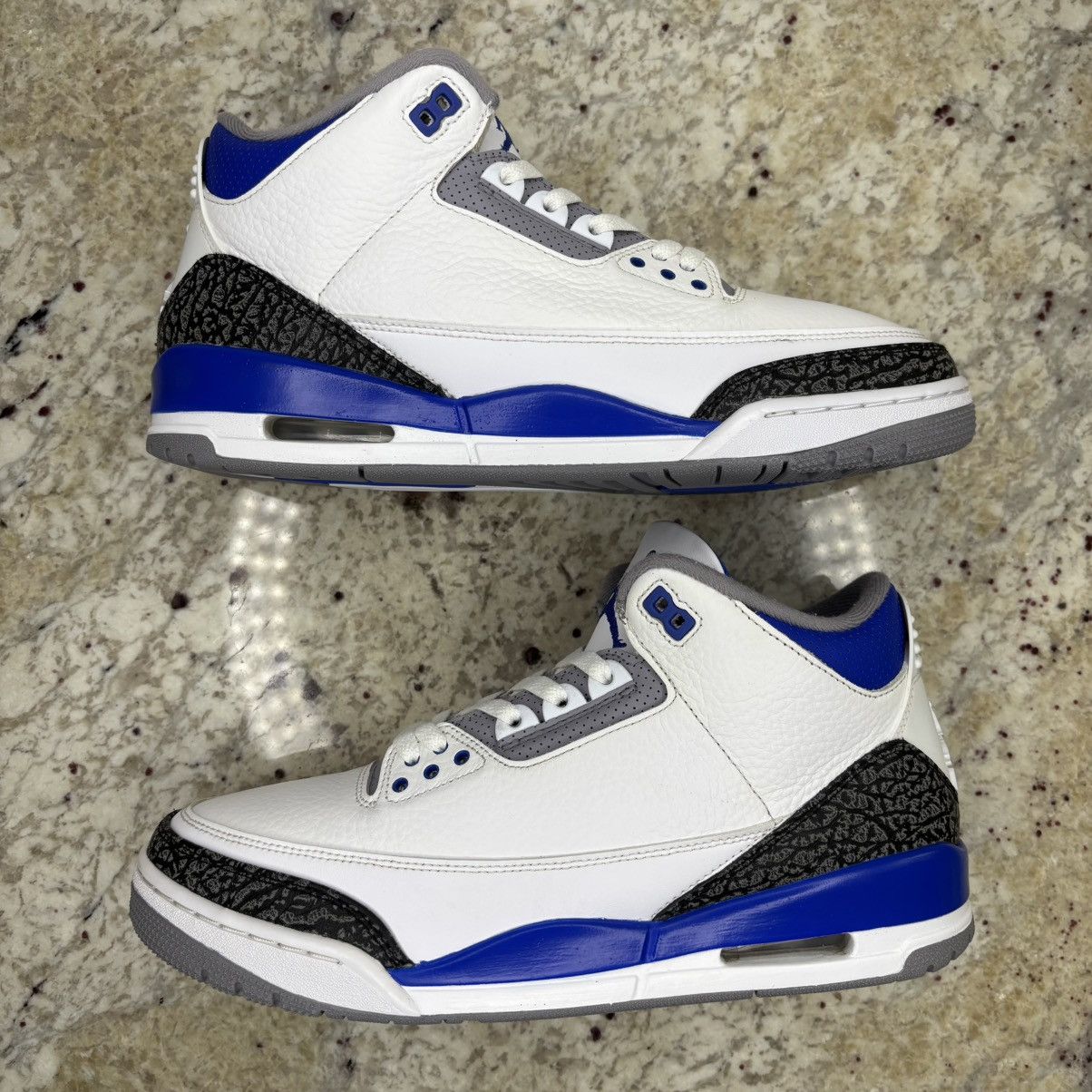 Jordan Brand Size 11-Jordan 3 Retro Racer Blue CLEAN W/Box Size US 11 / EU 44 - 2 Thumbnail