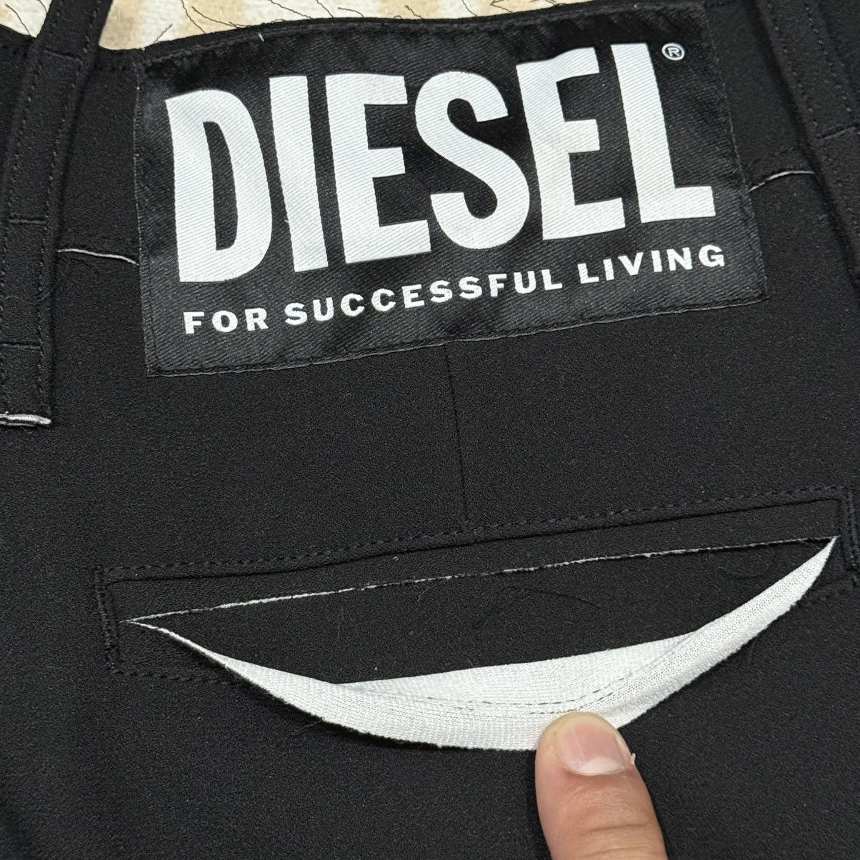 Diesel Diesel Baggy Wide Leg Pants Size US 28 / EU 44 - 5 Thumbnail