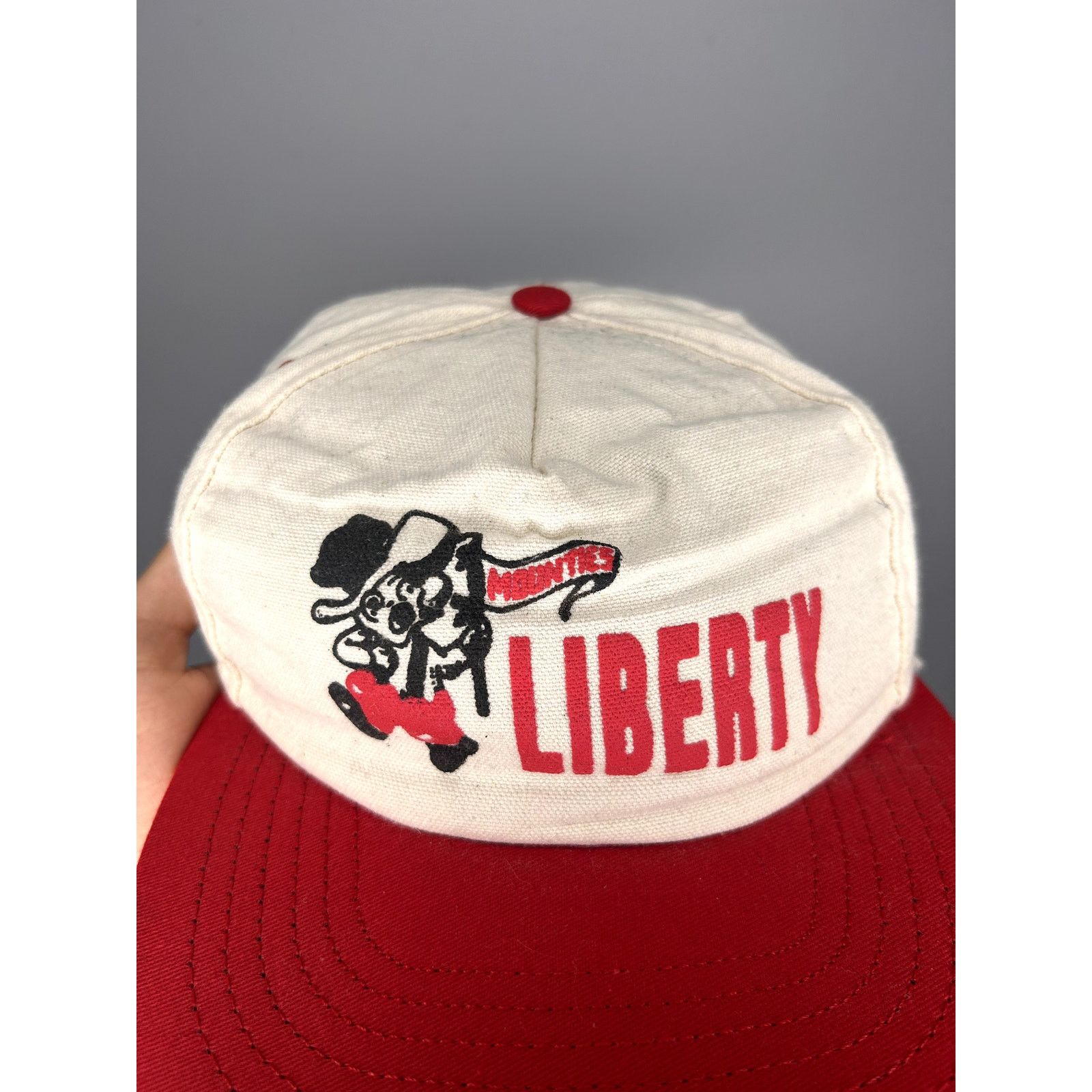 NCAA × Vintage Vintage 90s Liberty Mounties Snapback Hat Size ONE SIZE - 5 Thumbnail