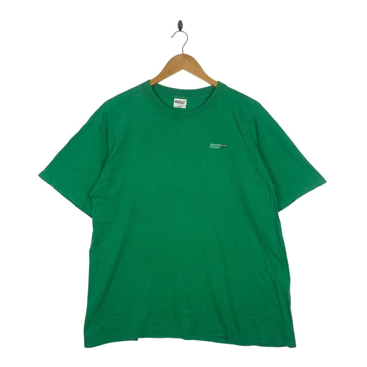 Benetton Vintage BENETTON FORMULA 1 Racing Team Motorsport Tee Shirt Size US XL / EU 56 / 4 - 1 Thumbnail