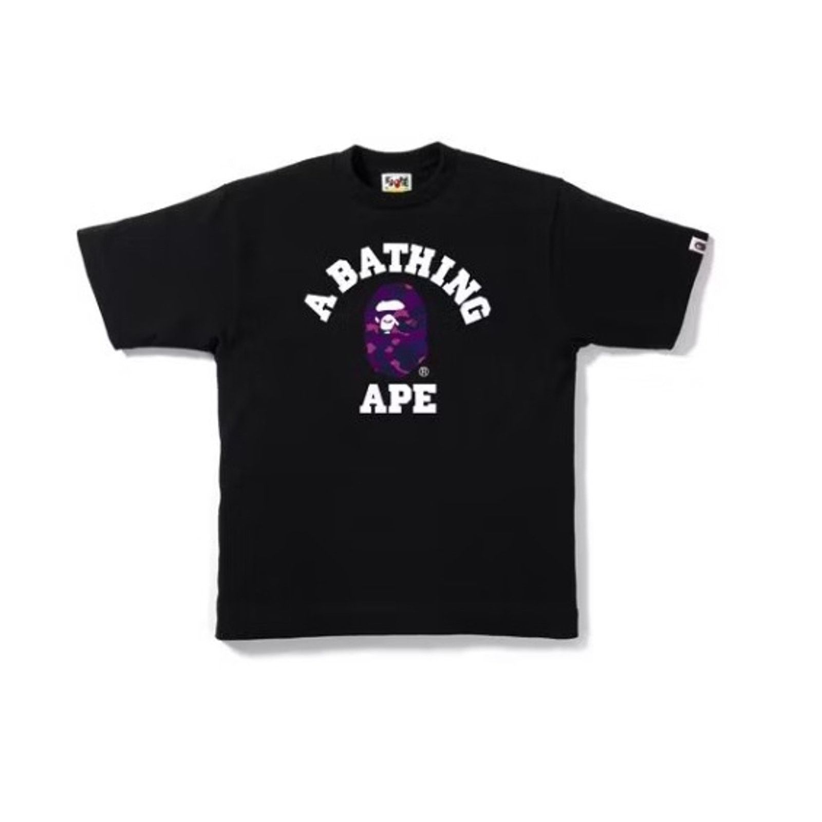 Bape BAPE Color Camo College Tee Black/Purple Size Medium Size US M / EU 48-50 / 2 - 1 Preview
