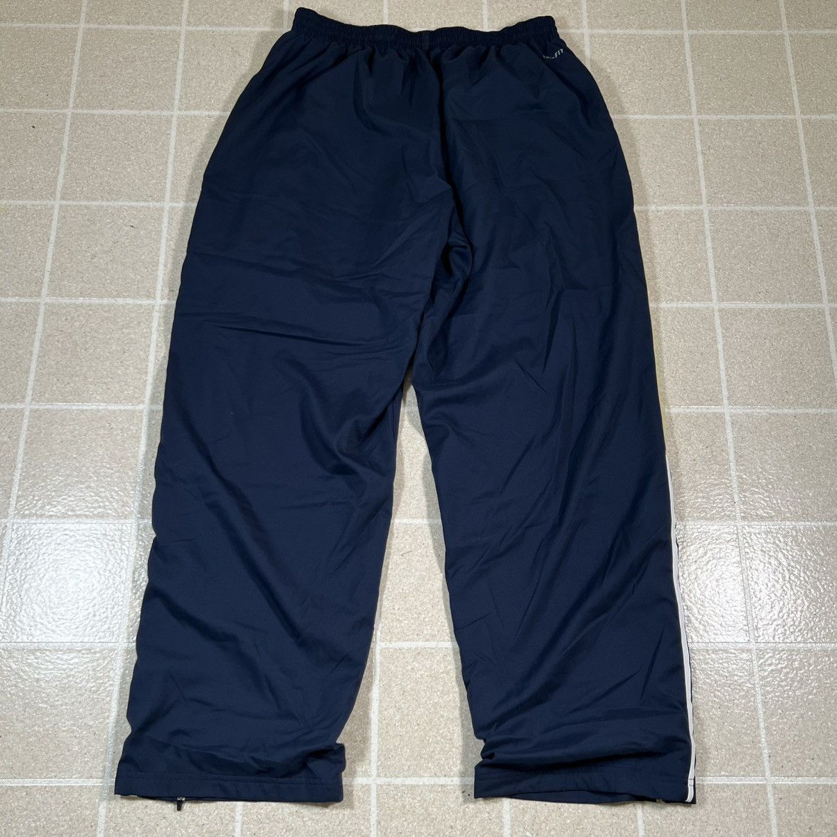 Nike Vintage Y2K Nike Mens 2XL Navy Windbreaker Track Pants Baggy Size US 31 - 4 Thumbnail