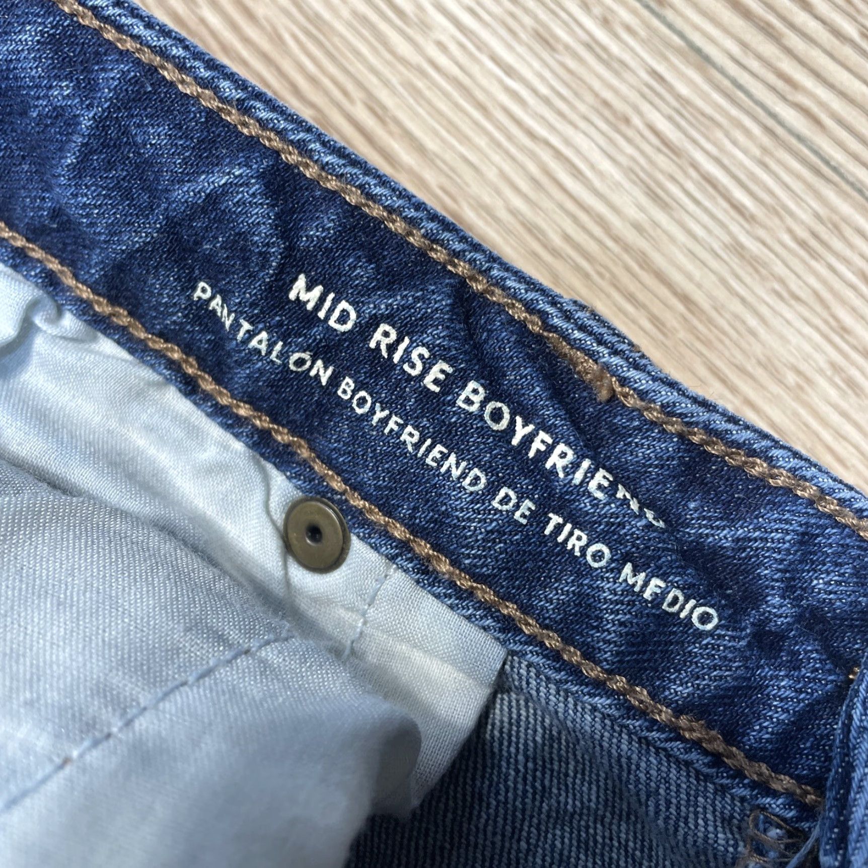 Vintage VINTAGE Universal Thread Women's Jeans Boyfriend Style Size 16 Blue Cotton Blend 90s, Casual, Casual Wear Size 38" / US 16 / IT 52 - 3 Thumbnail