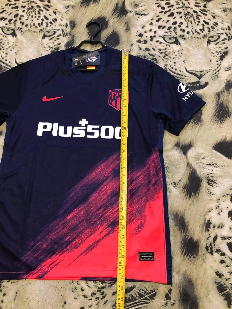 Nike ATLETICO MADRID FOOTBALL SHIRT SOCCER JERSEY NIKE Size US L / EU 52-54 / 3 - 14 Thumbnail