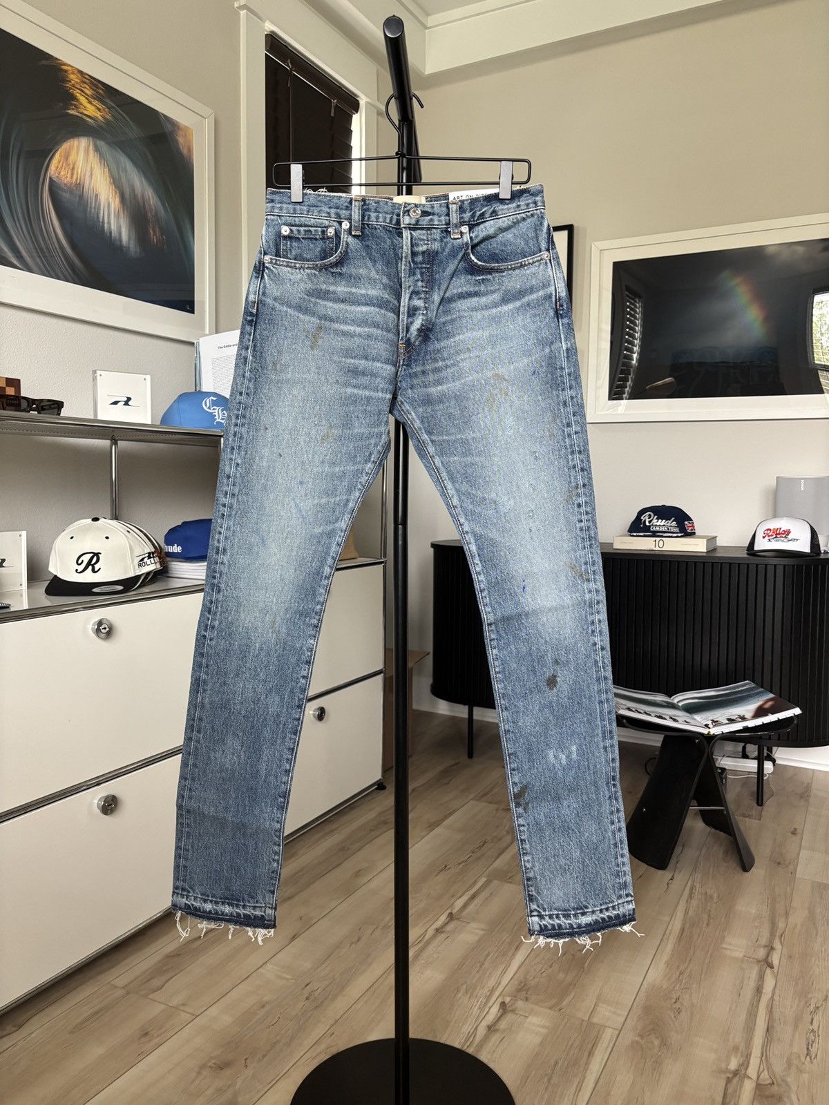 GALLERY DEPT DISTRESSED PAINTER LEVI 5001 JEANS
