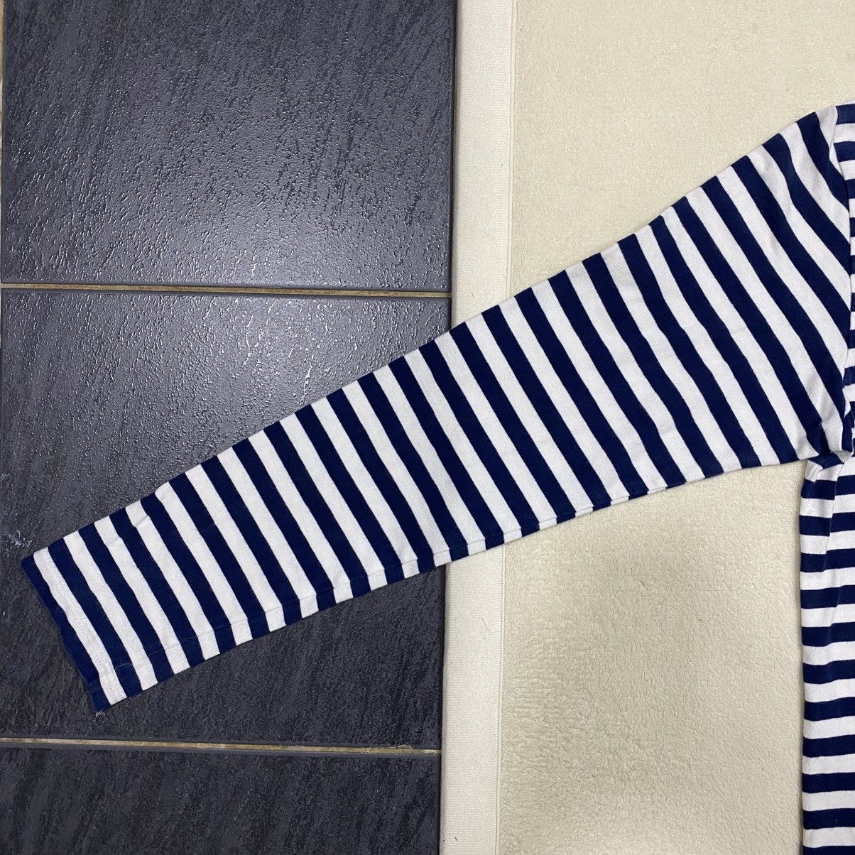 Designer × agnes b. AGNES. B Striped Long Sleeve T-shirt Size S / US 4 / IT 40 - 4 Thumbnail