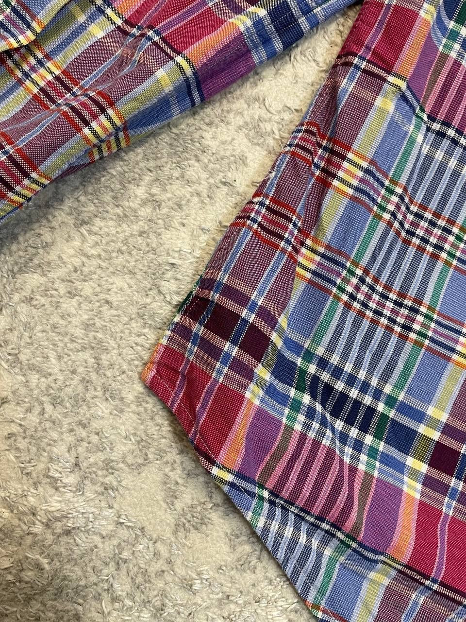 Ralph Lauren Ralph Lauren Slim Fit Plaid Shirt Mens Multicolor Button Size US L / EU 52-54 / 3 - 9 Thumbnail