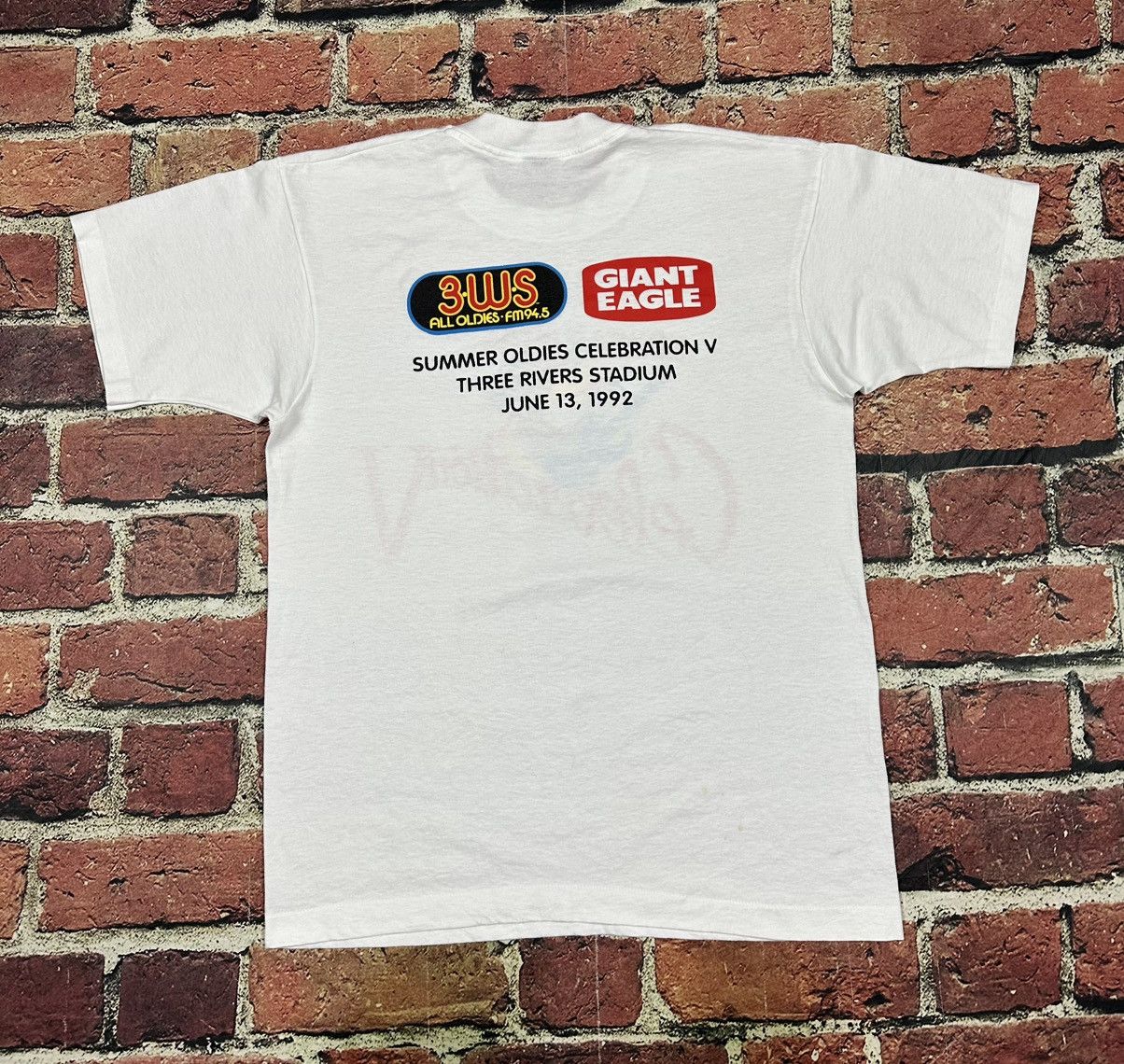 Other Vintage 1992 Summer Oldies Three Rivers Tee 3WS 94.5 Radio Size US L / EU 52-54 / 3 - 2 Thumbnail