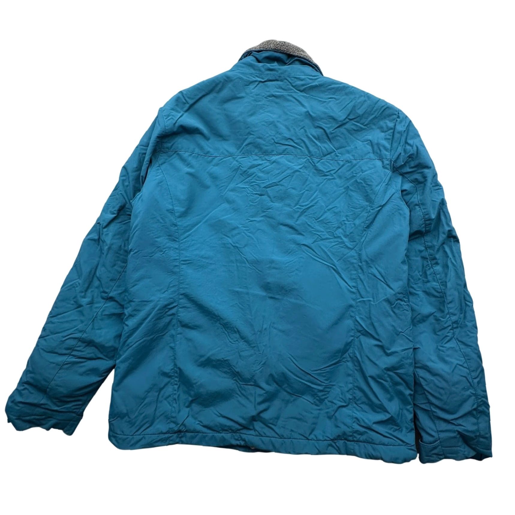 Vintage LL Bean GBP9 Fleece Lined Full Zip Jacket Womens Small Snap Blue Pockets Shirt? Size S / US 4 / IT 40 - 7 Thumbnail