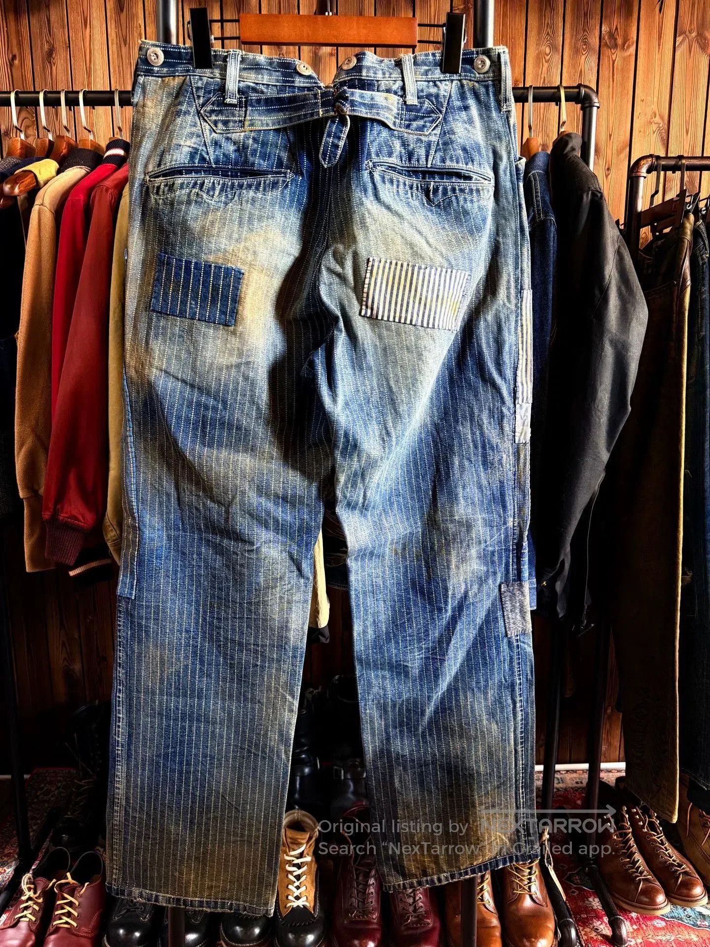 Jelado JELADO Patch Washed Jeans. Size US 30 / EU 46 - 2 Thumbnail
