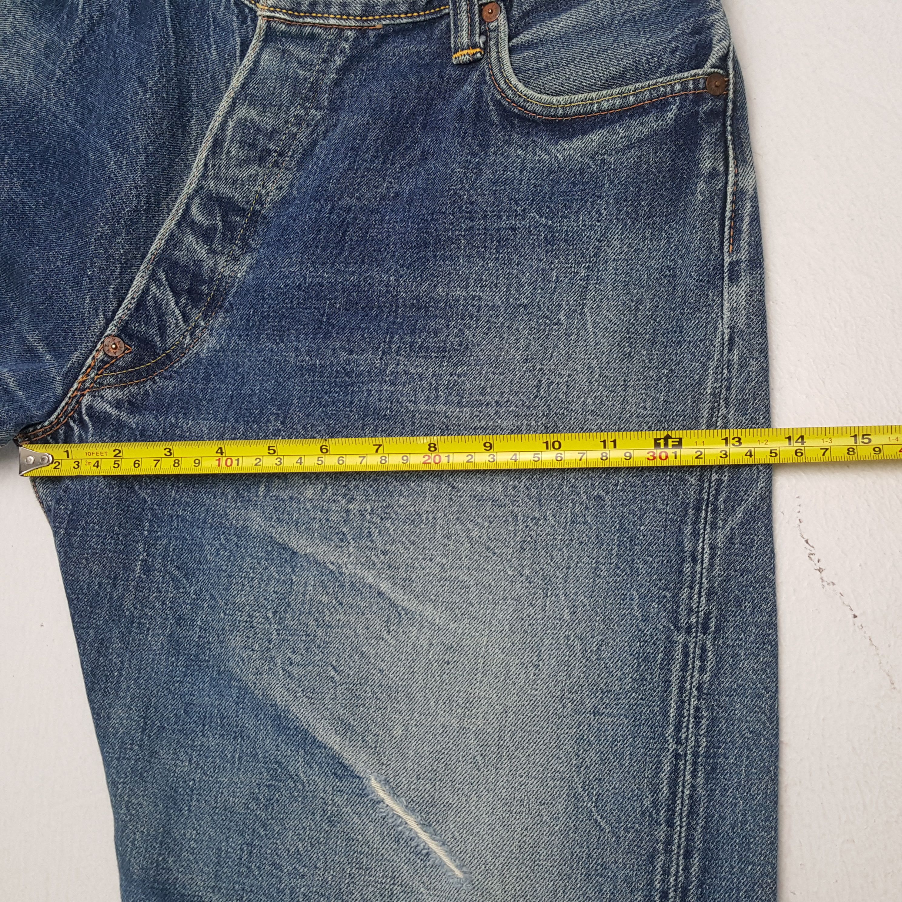 Evisu × Japanese Brand × Vintage Vintage EVISU Japanese Brand Daicock Custom Distressed Jean Size US 32 / EU 48 - 9 Thumbnail