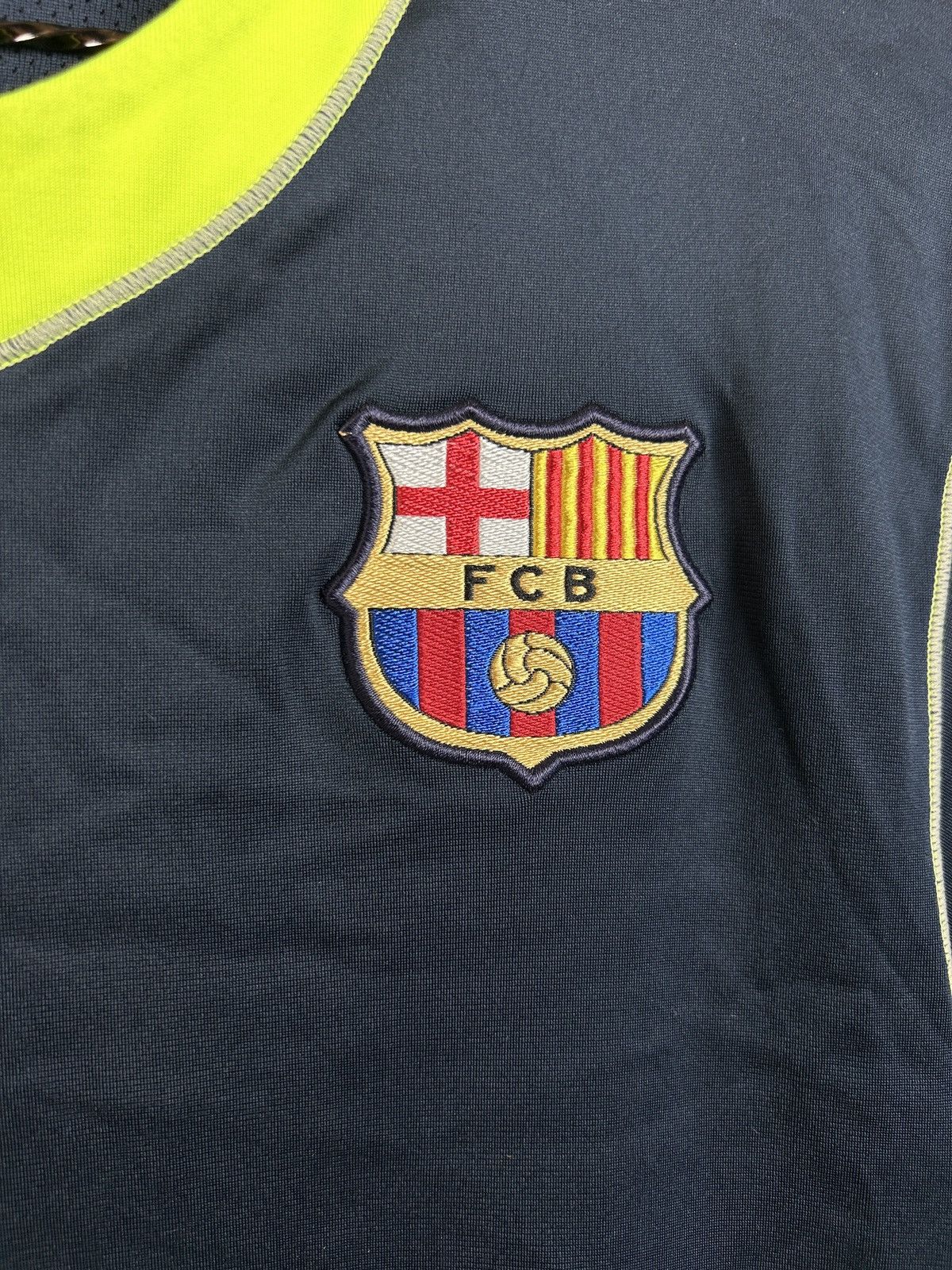 Nike 00s Vintage Nike FC Barcelona 2007/08 Training Kit Jersey Size US S / EU 44-46 / 1 - 3 Thumbnail