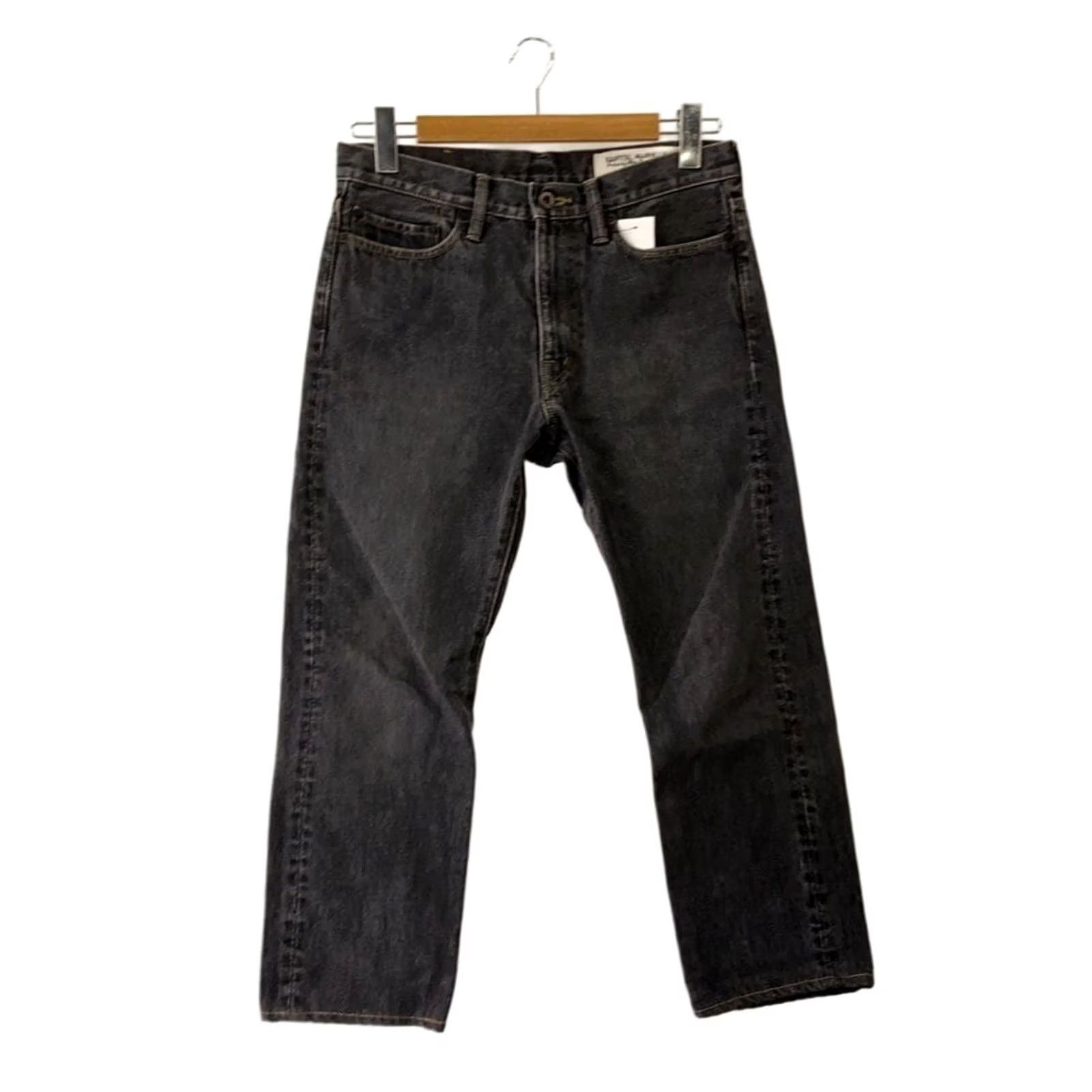 Kapital KAPITAL Mens Straight Jeans Size 32 Black Okanaya Denim Casual simple USED Size US 32 / EU 48 - 2 Thumbnail