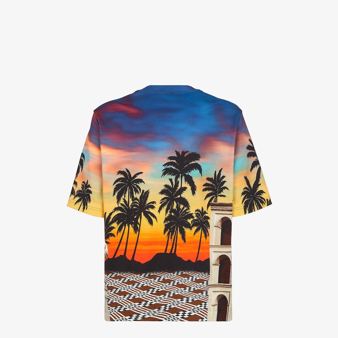 Fendi o1s1wg110525 T- Shirt in Multicolor Size US L / EU 52-54 / 3 - 2 Thumbnail