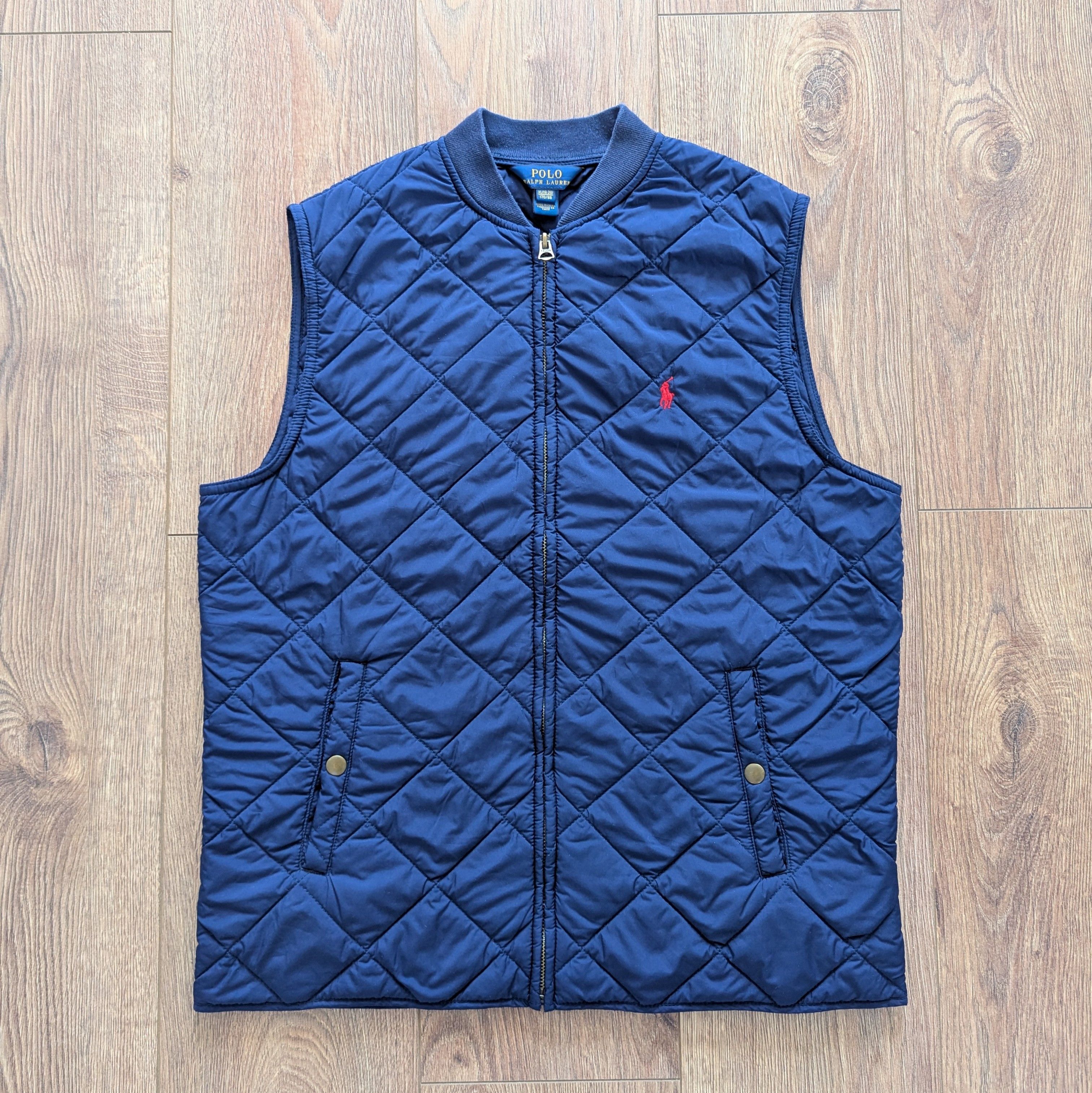 Polo Ralph Lauren Ralph Lauren Quilted Baseball Vest For Boys Size XL 170/88 Size US XL / EU 56 / 4 - 1 Thumbnail