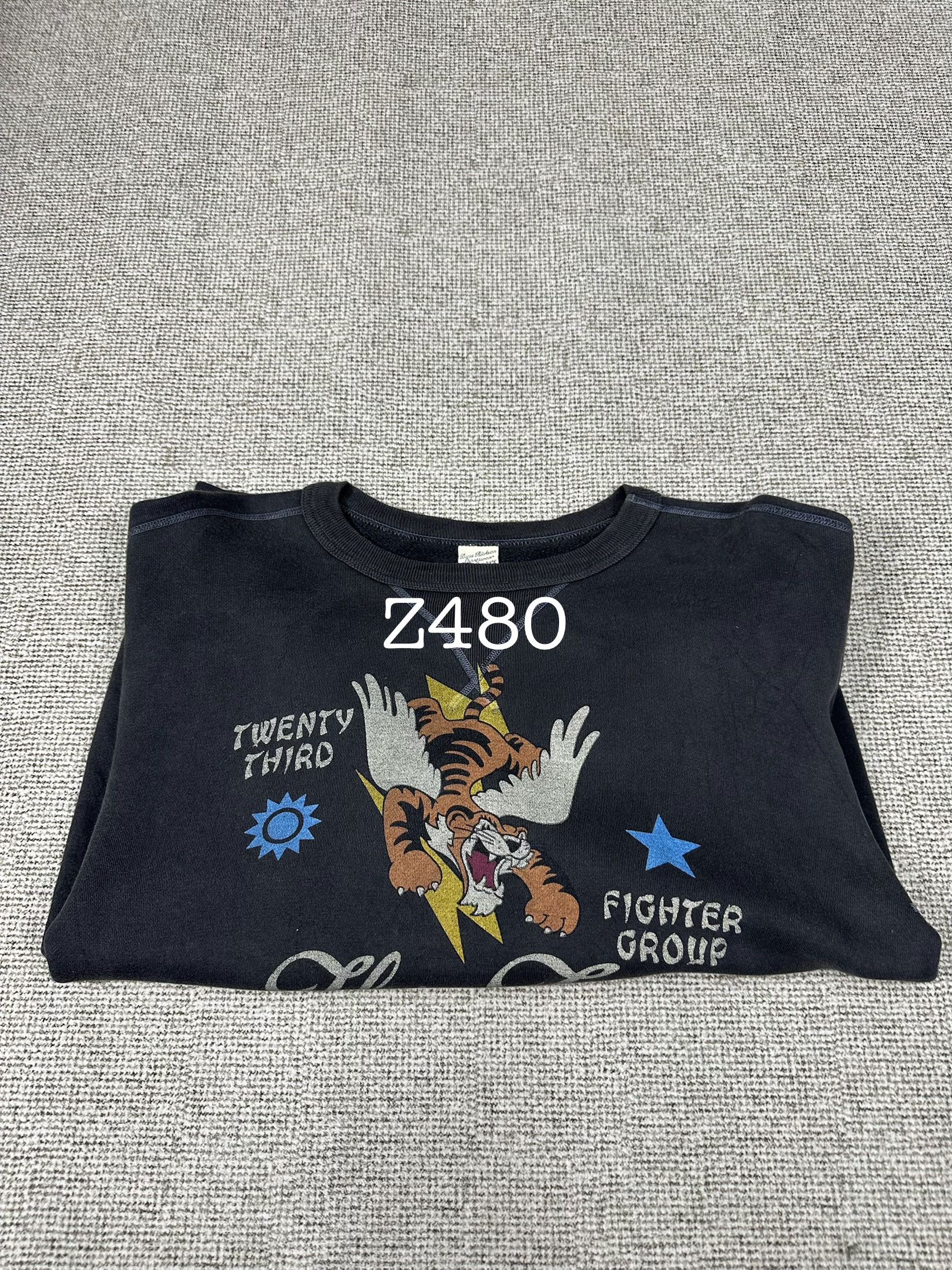 Buzz Rickson's Vintage Buzz Rickson Flying Tigers Ww2 Crewneck Z480 Size US L / EU 52-54 / 3 - 12 Thumbnail