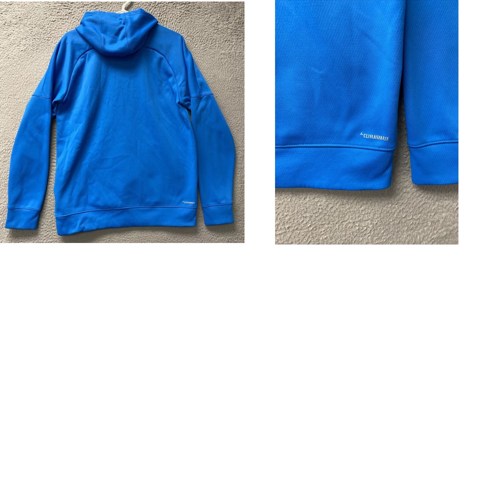 Adidas Adidas Sweater Adult Sz M Blue Black Hoodie Sweatshirt Mens /115-7 Size US M / EU 48-50 / 2 - 8 Thumbnail