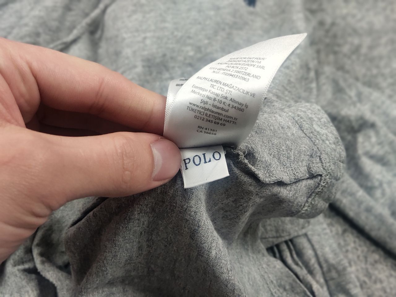 Polo Ralph Lauren Vintage Polo Ralph Lauren Light Gray Cotton Hoodie Y2K Style Size US M / EU 48-50 / 2 - 16 Thumbnail