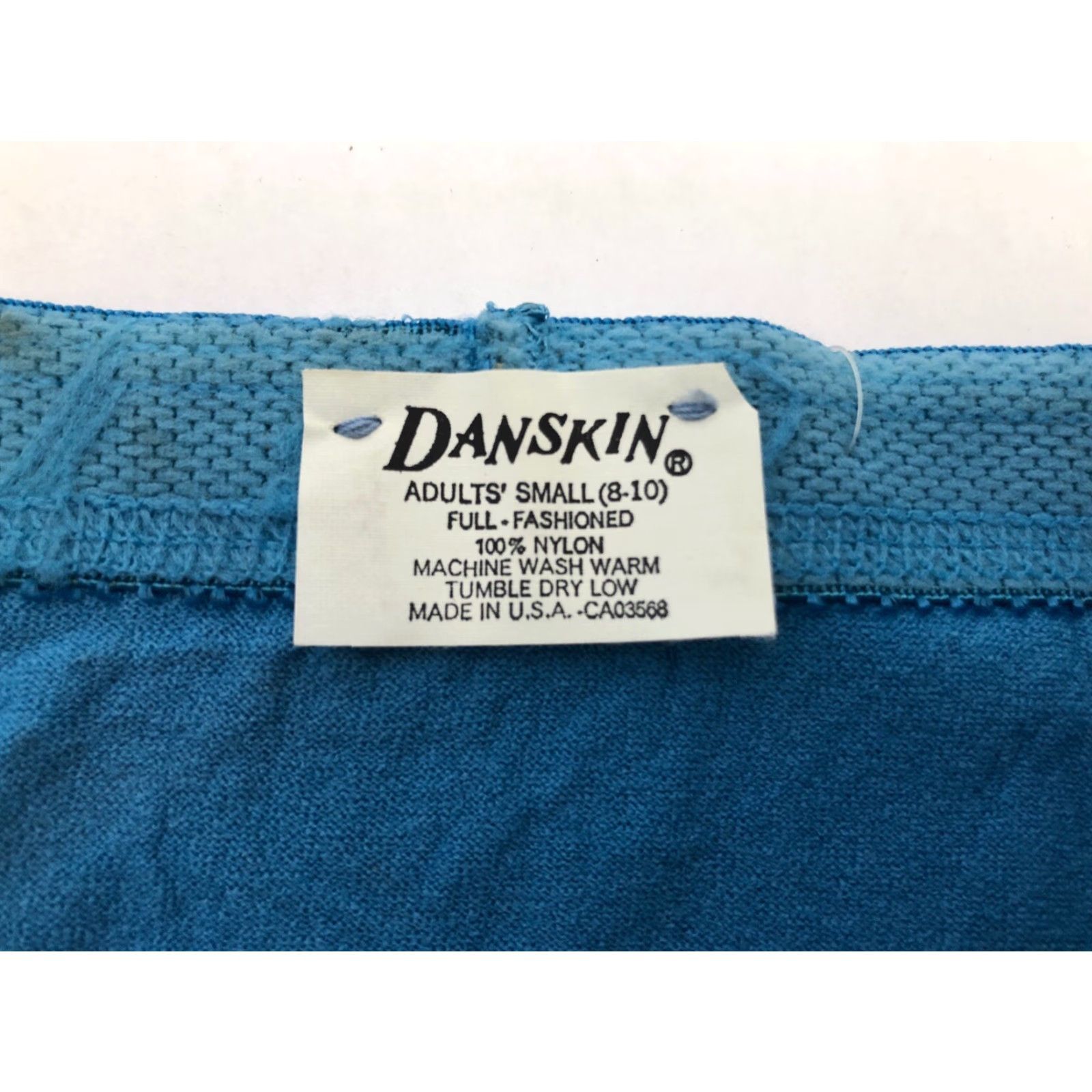 Vintage VINTAGE Danskin Trunks Shirt Women XS Blue 80s Deadstock USA Size ONE SIZE - 6 Thumbnail
