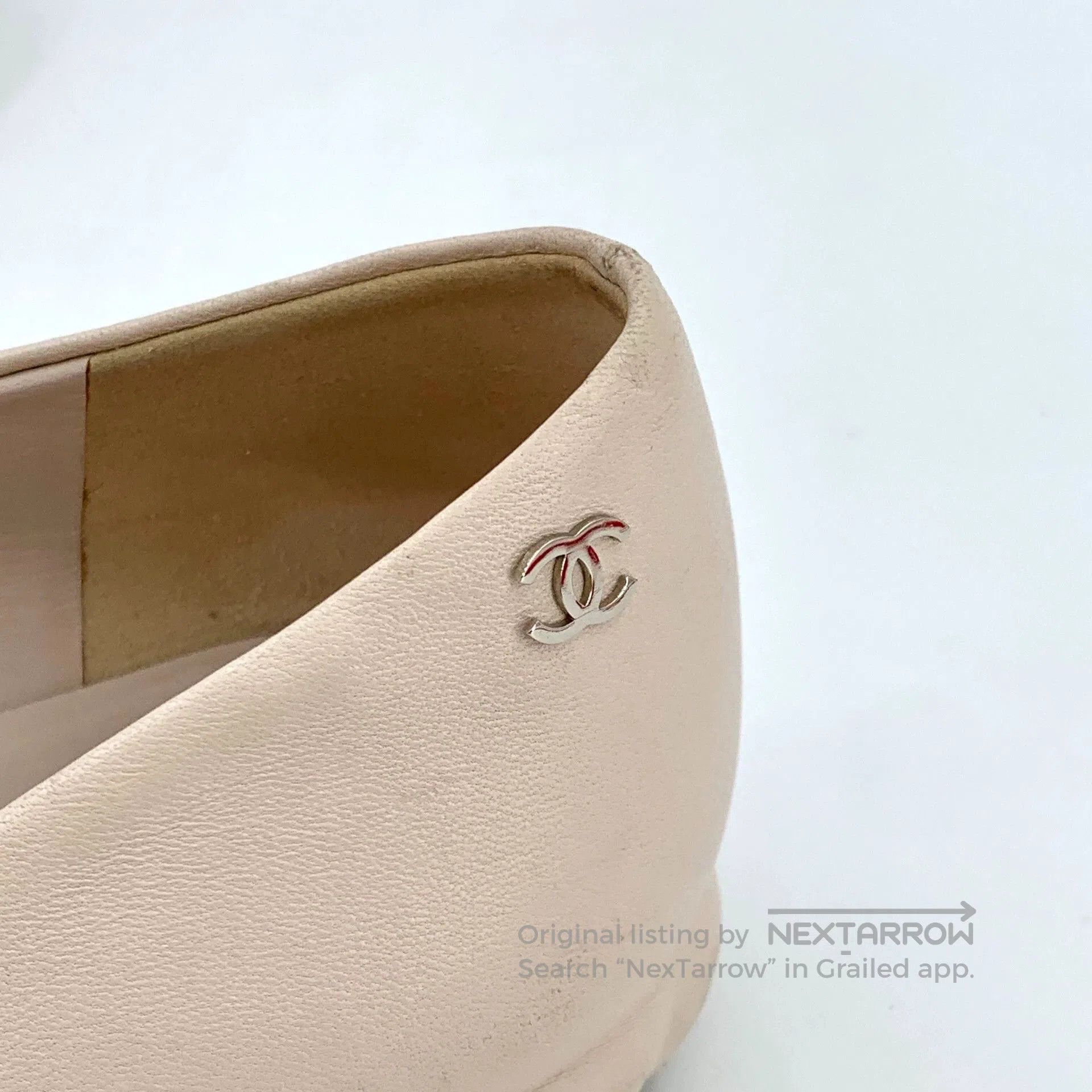 Chanel Chanel Colorblock Logo Round-Toe Flats. Size US 7.5 / EU 40-41 - 6 Thumbnail