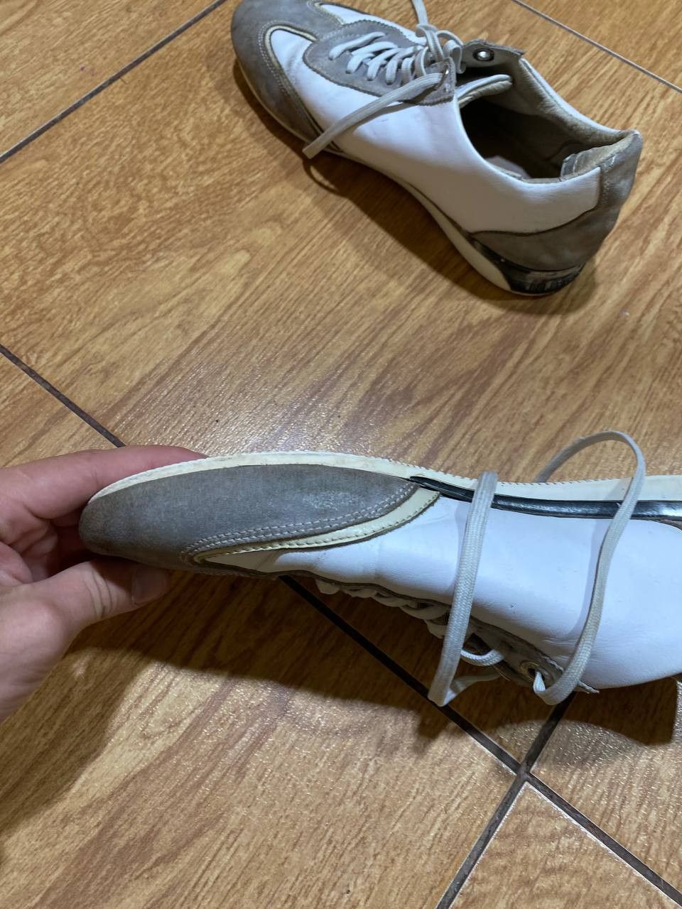 Dolce & Gabbana VINTAGE DOLCE&GABBANA LOW LEATHER SHOES Y2K Size US 7 / EU 40 - 7 Thumbnail
