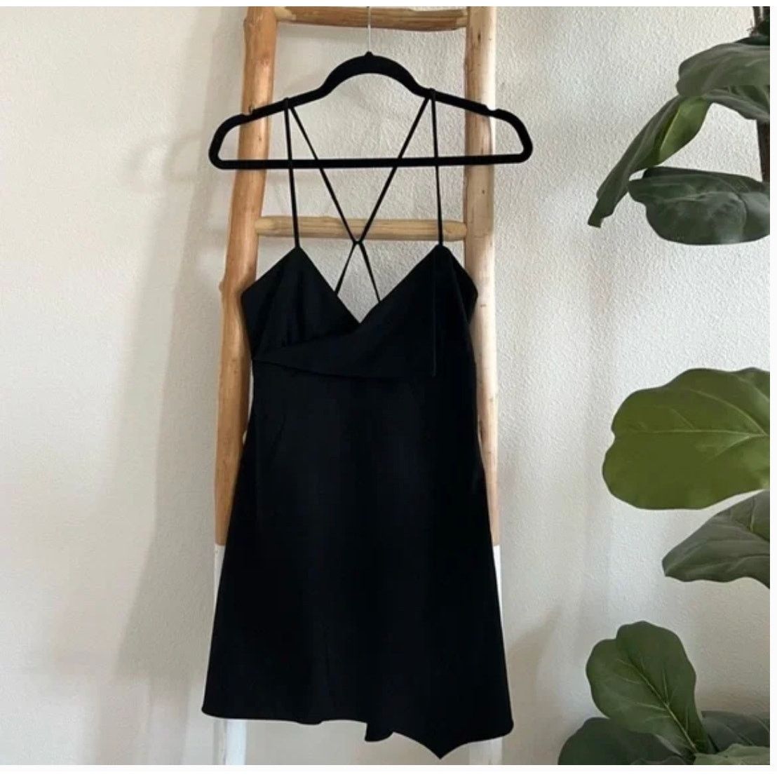 Zara ZARA SURPLICE MINI DRESS Size XL / US 12-14 / IT 48-50 - 9 Thumbnail